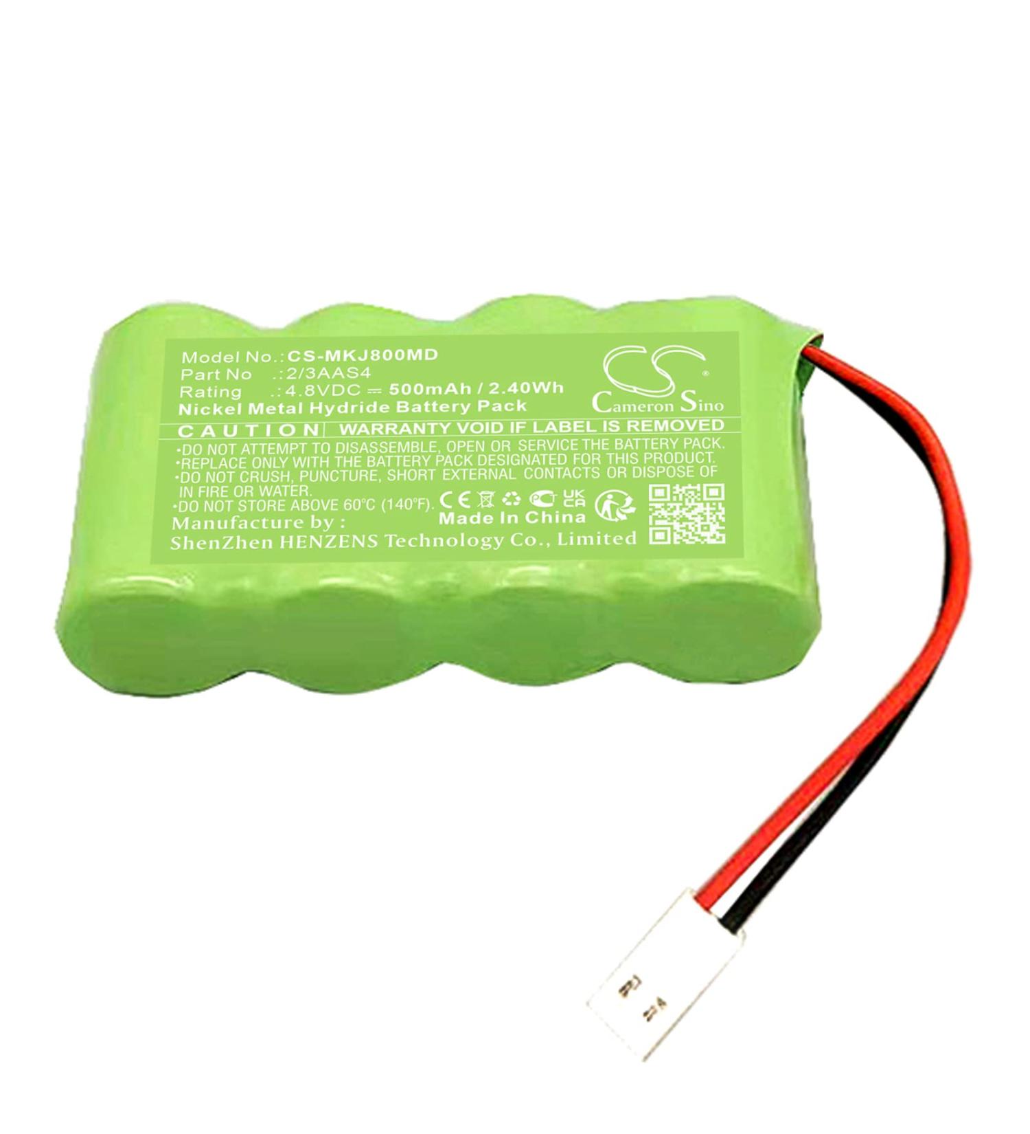 500mAh Replacement Battery for Kejian 2/3AAS4 Jaundice Meter KJ-8000 | International Shipping Available - Buy Online on GoSupps.com