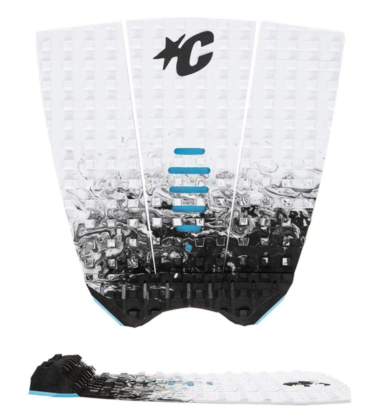 Creatures of Leisure Mick Fanning Performance Traction Pads - White Fade Black - Buy Online on GoSupps.com
