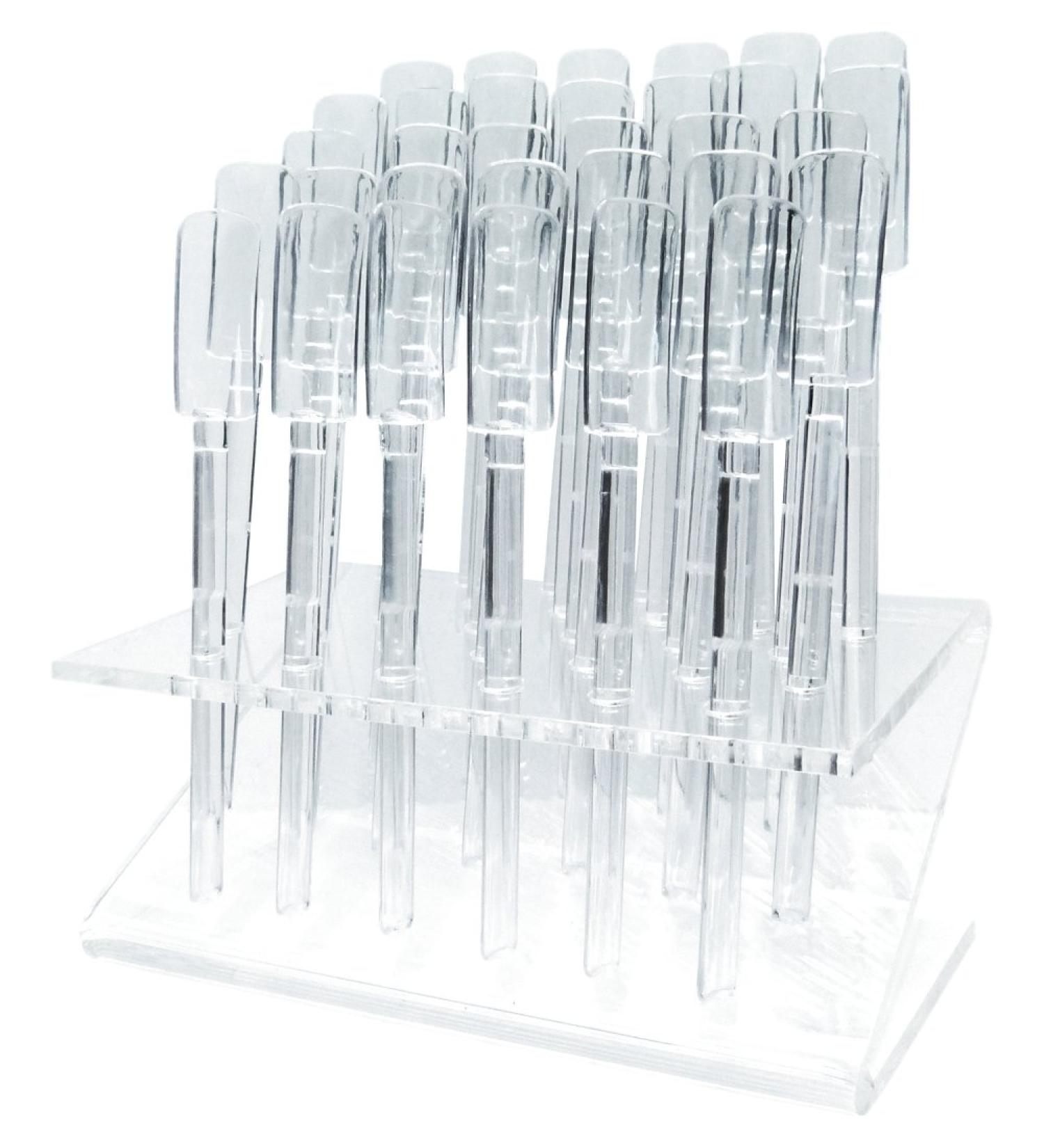 NAILFUN Nail Art Display Stand with 32 Colour Pops