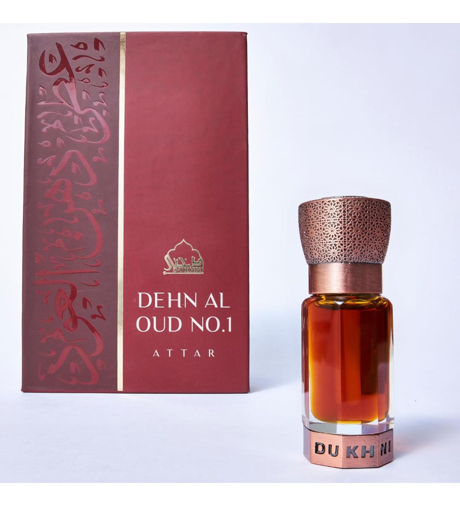 Dukhni Dehn Al Oud Attar For the Oud Connoisseur | Authentic Arabic Fragrance Oil | Special Luxury Ramadan & Eid gift | 1 bottle x 6ml | Arabian Perfume Oil Dehn Al Oud 0.2 Fl Oz (Pack of 1) - Buy Online on GoSupps.com