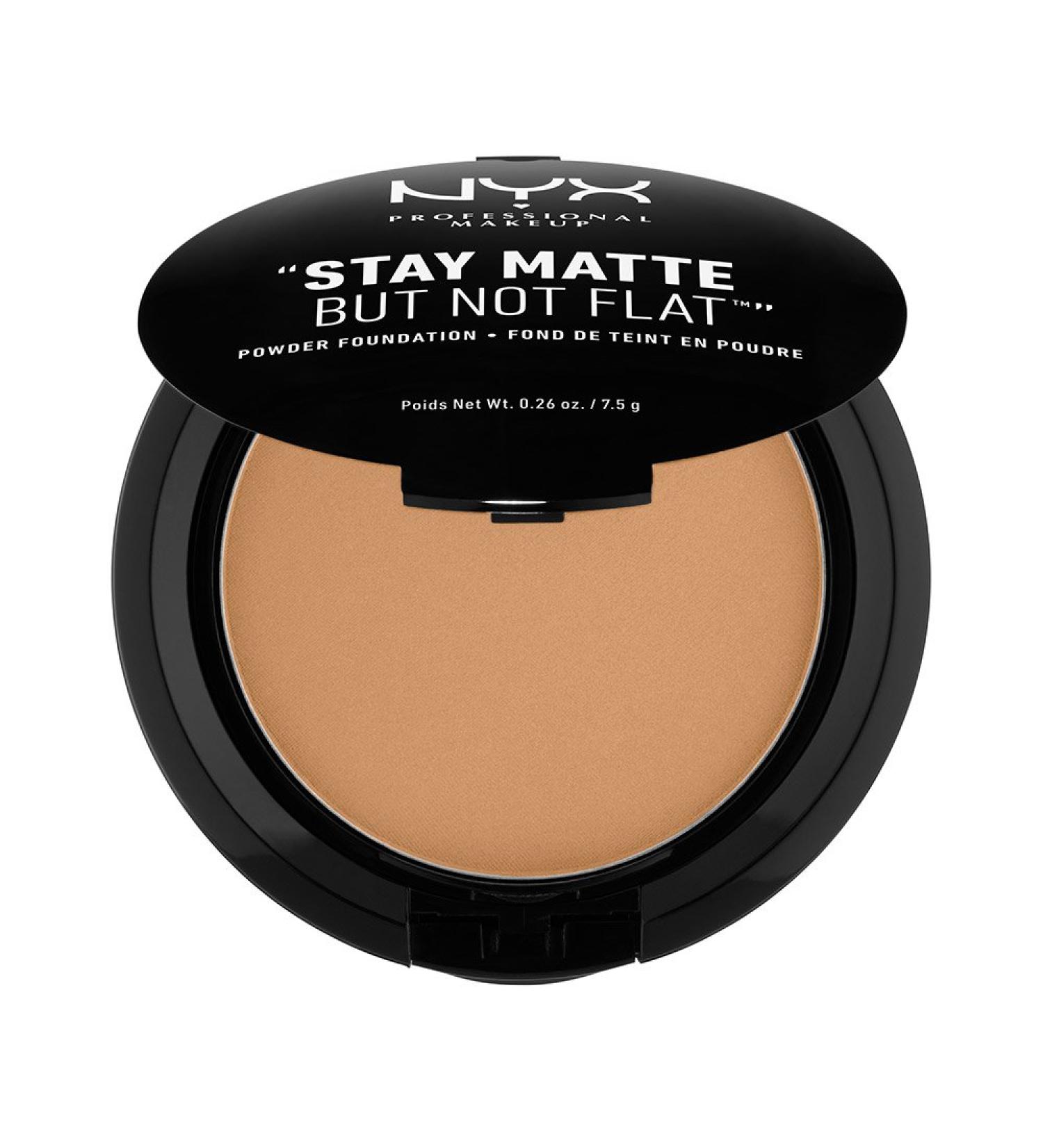 NYX Stay Matte But Not Flat Powder Foundation - Cinnamon Spice - Buy Online on GoSupps.com