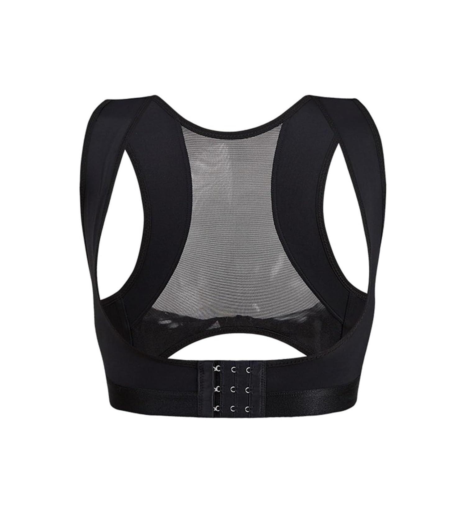 Summer Invisible Posture Corrector Adult Girls Back Support Spine Brace Straighten Correction Belts Anti-Hunchback for Health Care S Black - Buy Online on GoSupps.com