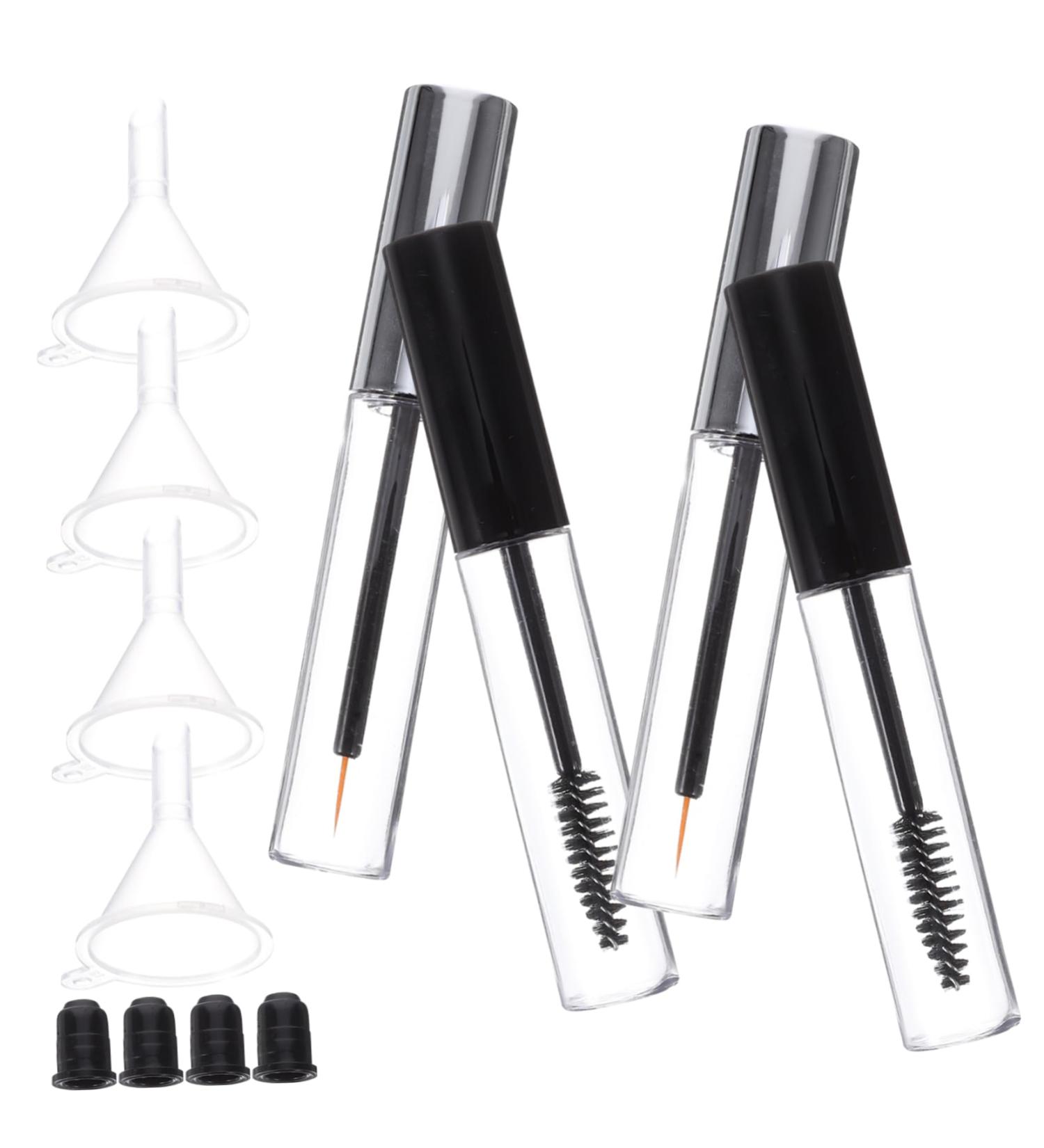 Mikinona 12pcs Empty Mascara Tube with Eyelash Wand Empty Cosmetic Containers Clear Eyelash Mascara Wand Tube - Buy Online on GoSupps.com