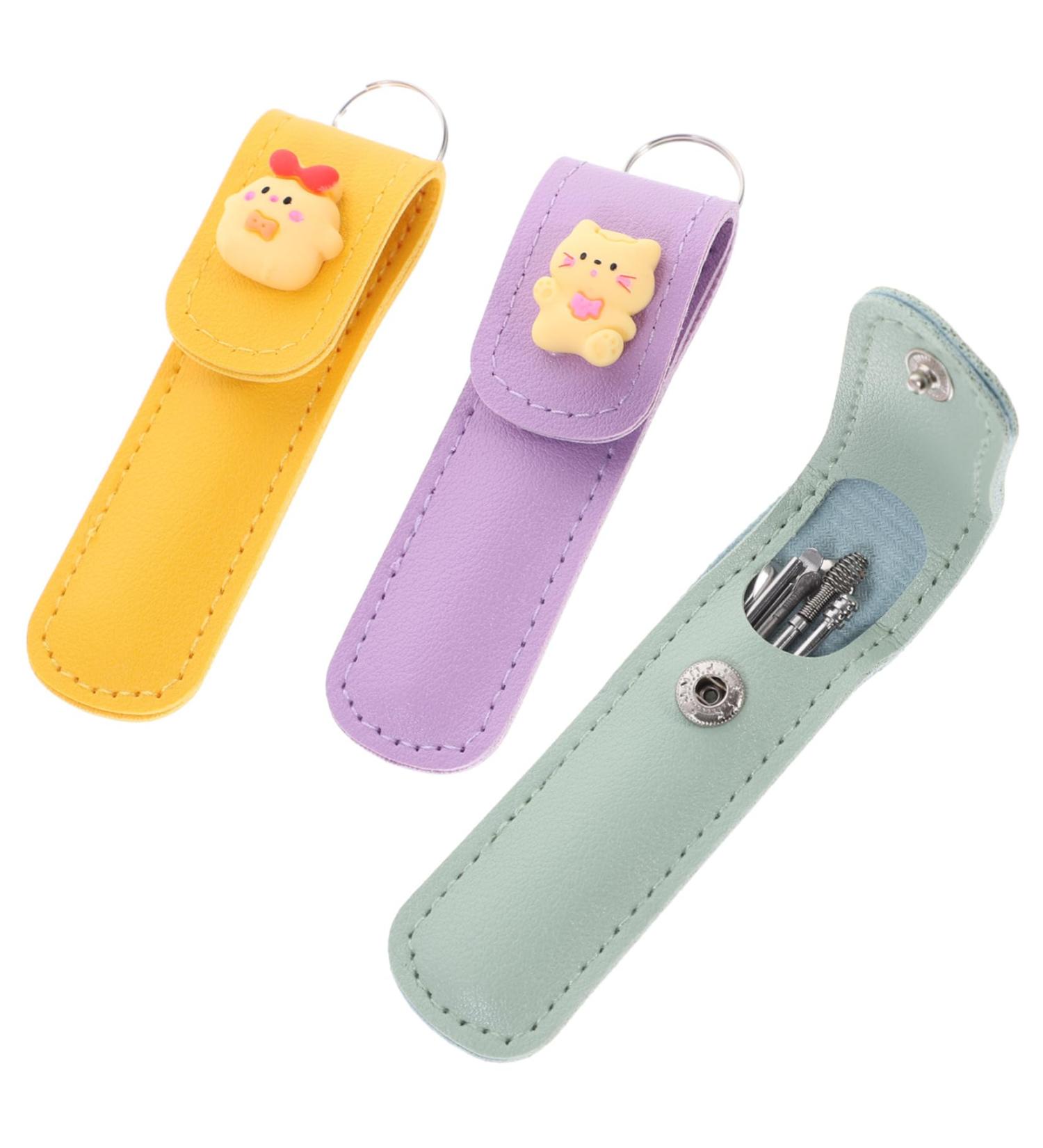 Baluue 3sets Portable Earwax Removal Kit Ear Cleaners with Cartoon Designs Ergonomic Handles for Comfortable Use Durable and Practical Ear Wax Removal Tools for Adults - Buy Online on GoSupps.com