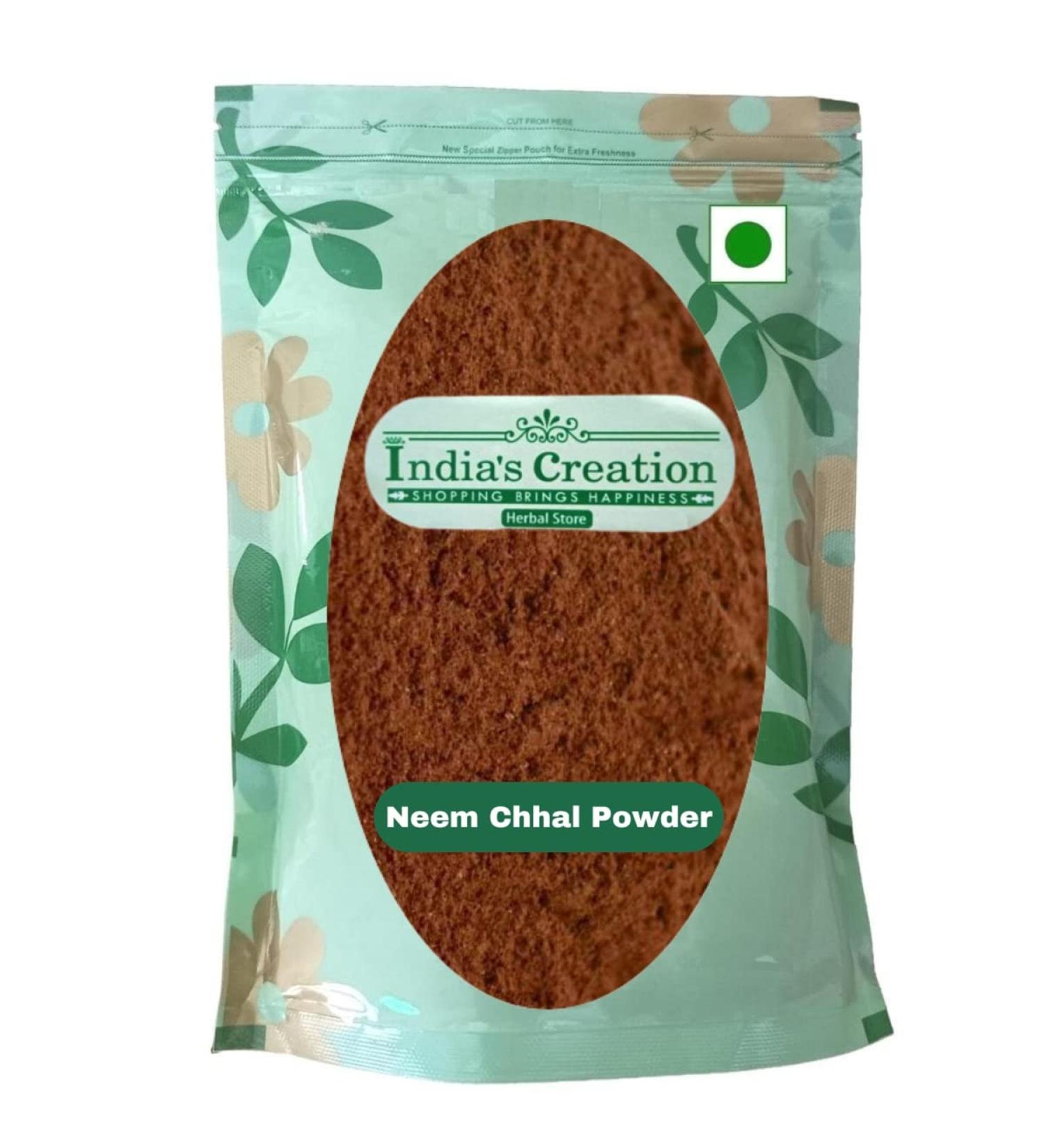 250g Neem Chhal Powder - Azadirachta Indica - Raw Herbs - Nimbaka Powder - Jadi Booti - Buy Online on GoSupps.com