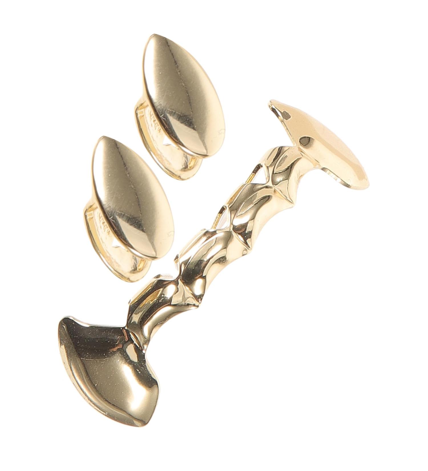 Frcolor Hip-Hop Teeth Grills - Gold Vampire Prosthesis for Adults | Funny Halloween Copper Braces - Buy Online on GoSupps.com