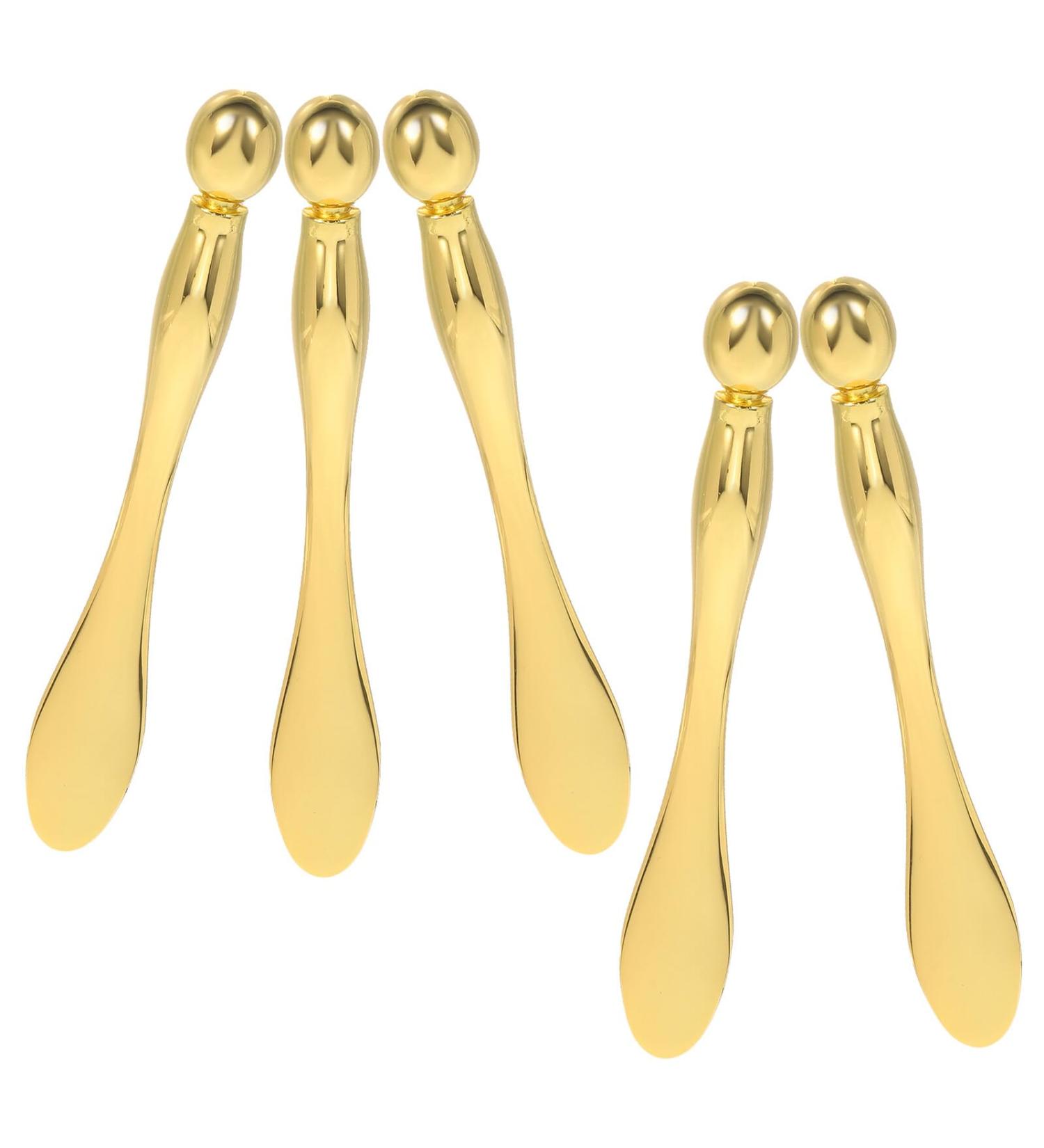 FRCOLOR Lot de 5 B tonnets de Massage pour Yeux en Alliage de Zinc Dor Applicateurs Rouleaux et Spatules pour Cr me Contour des Yeux Outil de Soin Polyvalent Portable pour Relaxation - Buy Online on GoSupps.com