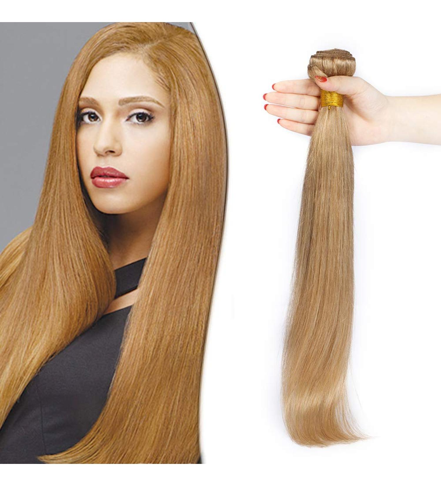 SEGO 10 Inch Brazilian Human Hair Bundles | 100% Unprocessed Virgin Honeyblond Extensions - Buy Online on GoSupps.com