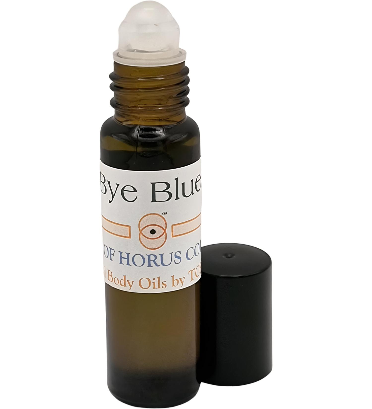 Bye Bye Blues - Type JC For Women Scented Body Oil Fragrance Roll-On - Blue - 1/3 oz. - ID#38273 0.33 Fl Oz (Pack of 1)
