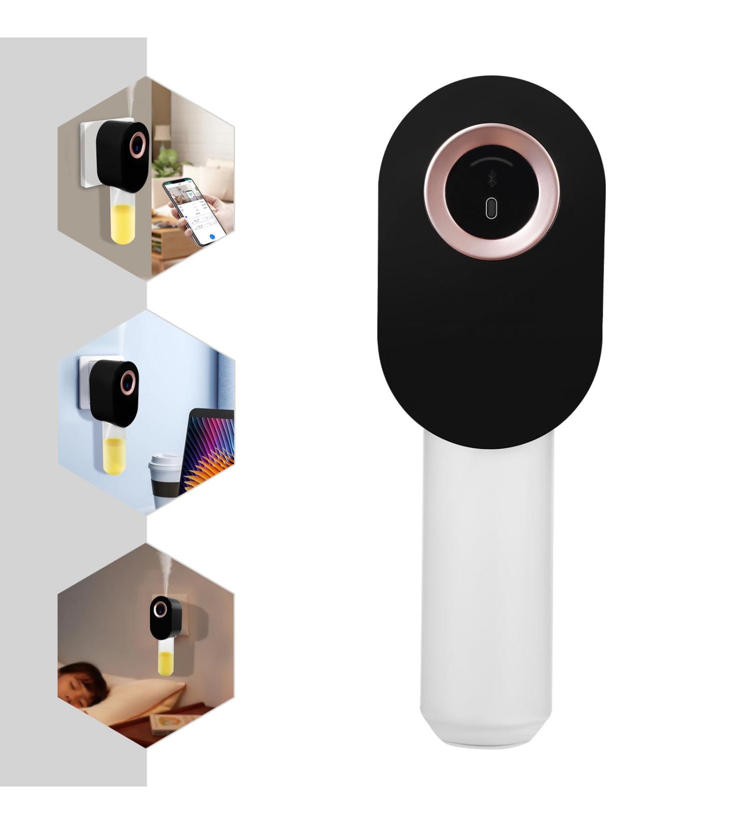 Plug In Waterless Diffuser - Smart Bluetooth Control Large Space Fragrance Ideal for Office Home & Car - Black - Buy Online on GoSupps.com