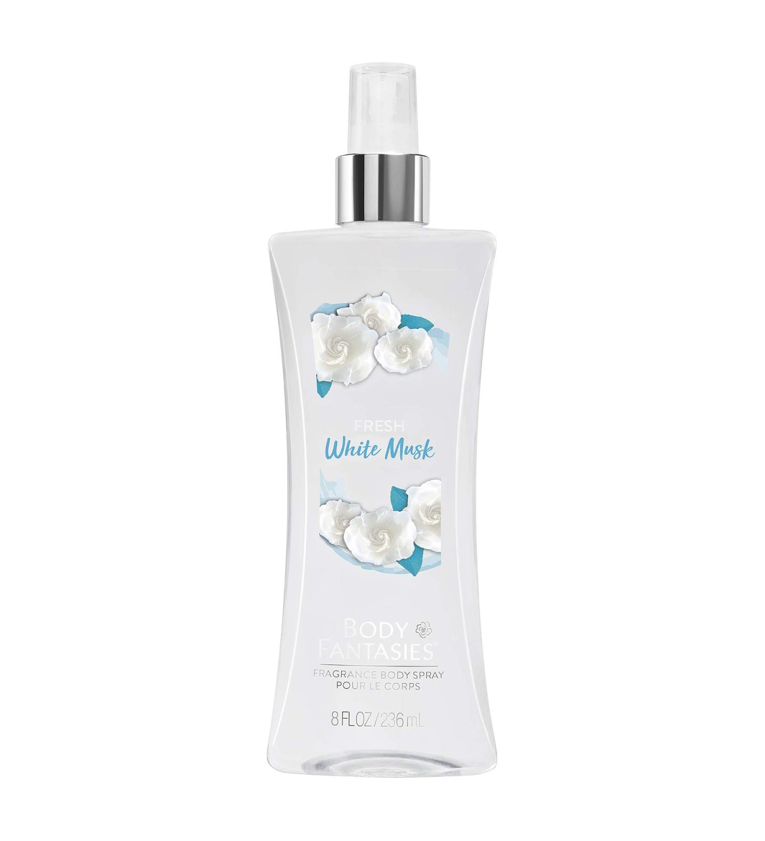 Body Fantasies Fresh White Musk Body Spray - 8 Fl Oz - Buy Online on GoSupps.com