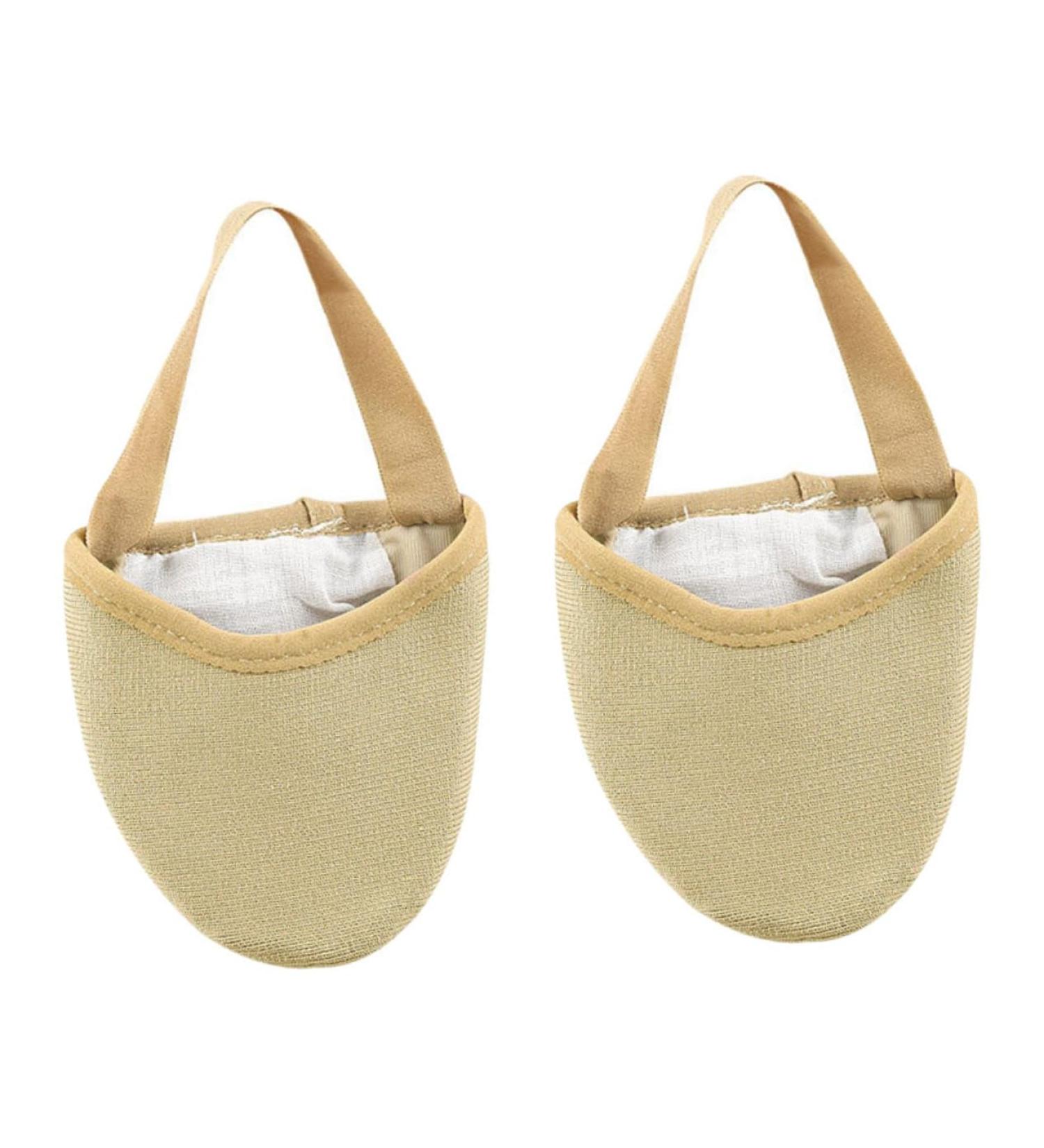 2 Pairs Yoga Toe Protector & Non-Slip Forefoot Pads - Sweat-Absorbent Cushion for Ultimate Comfort in Shoes - Buy Online on GoSupps.com