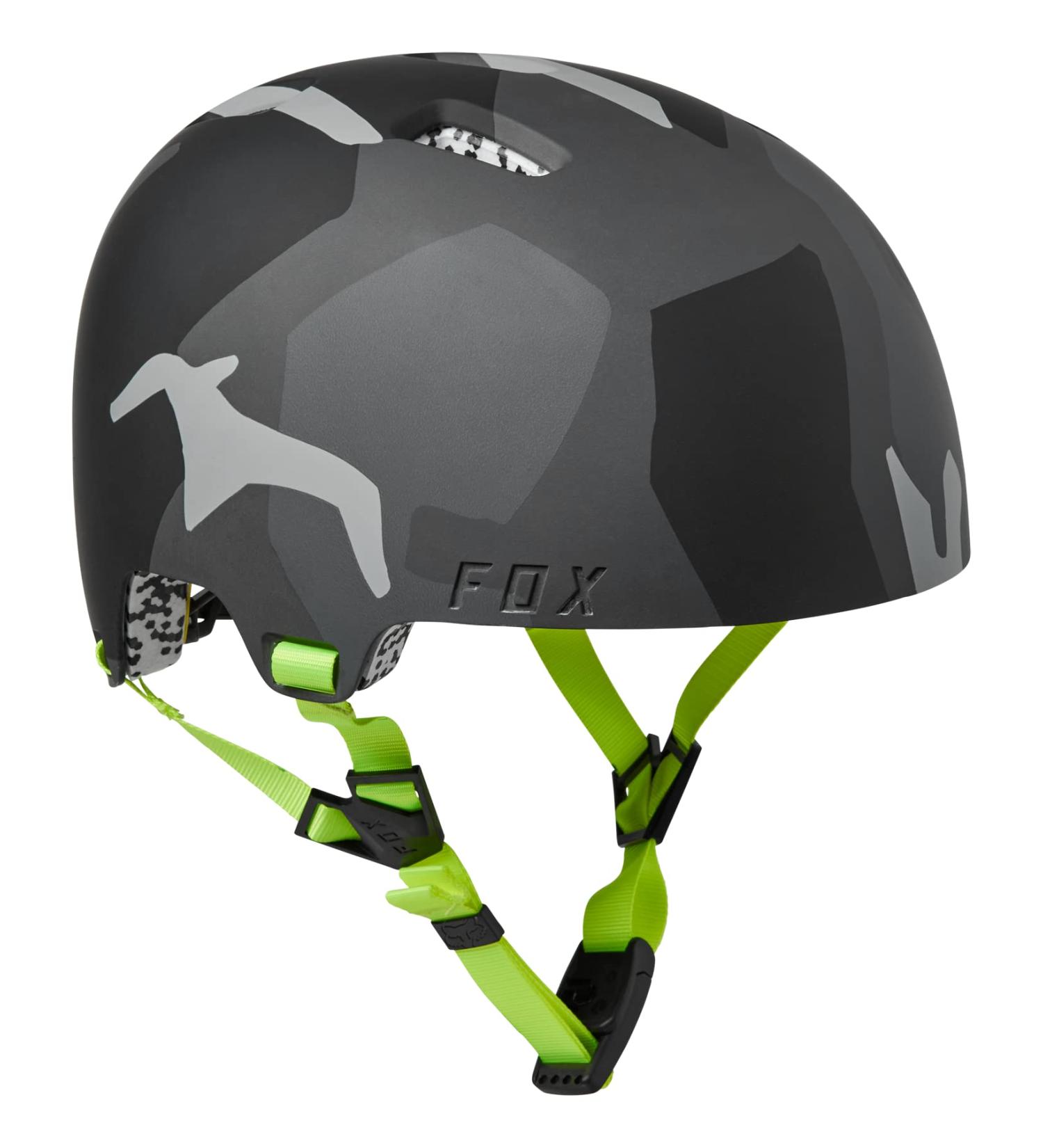 Fox Racing Youth Flight Pro Helmet - Black/Yellow | Lightweight Bike Helmet - Buy Online on GoSupps.com