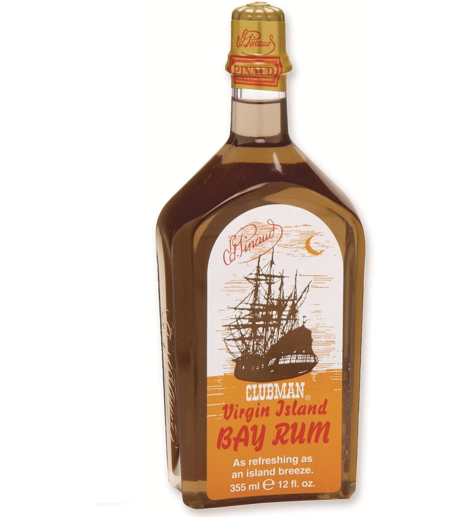 Clubman Pinaud Virgin Island Bay Rum Cologne 12 fl oz - Premium Fragrance for Men - Buy Online on GoSupps.com