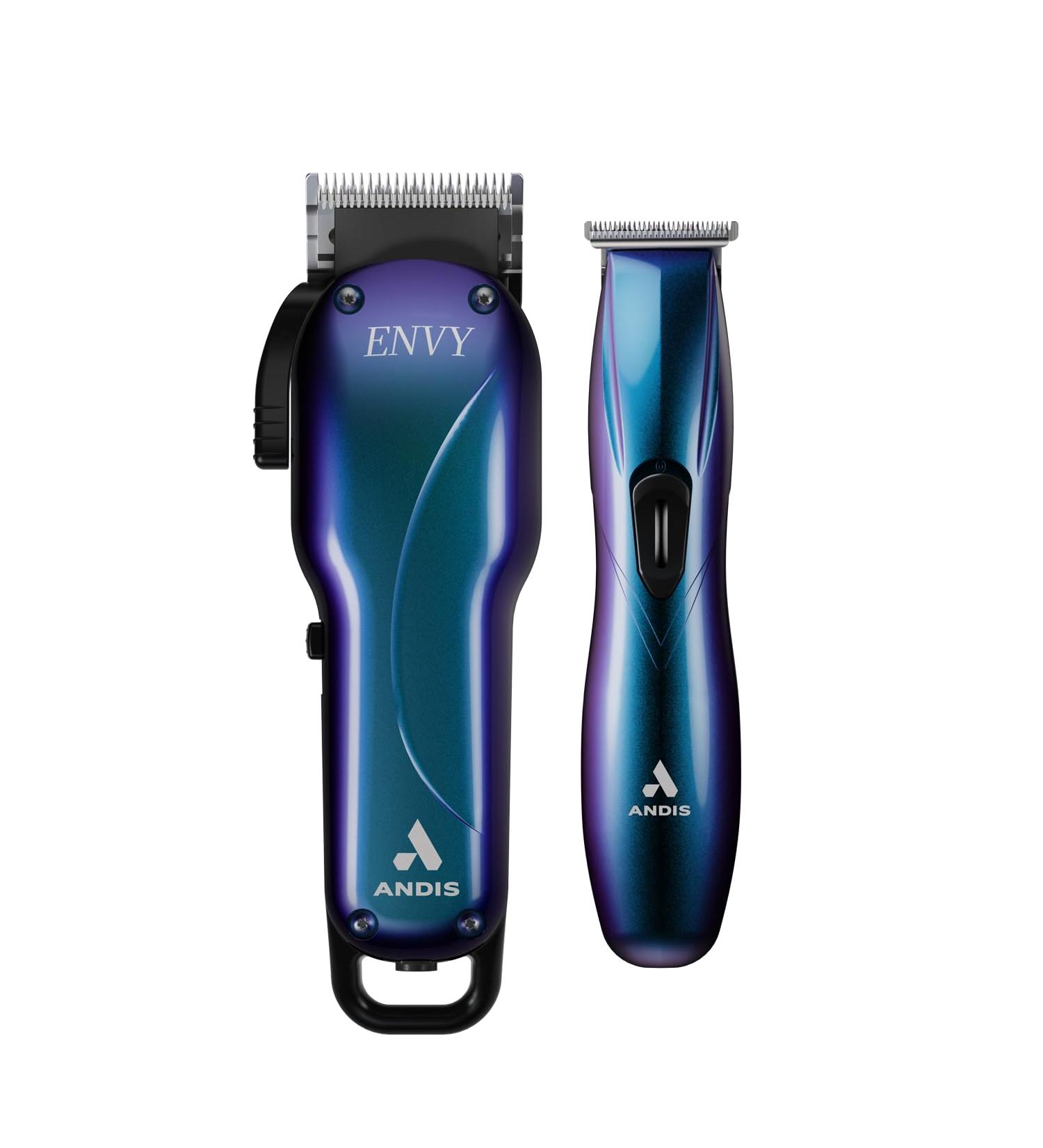 Andis 560980 Galaxy Envy Li Cordless Clipper & Slimline Pro Trimmer Combo - Limited Edition Hair Cutting Kit for Professional Grooming - Buy Online on GoSupps.com