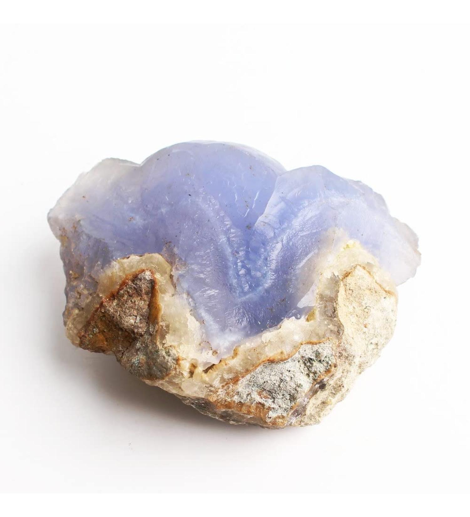 Natural 1 Pack Natural Blue Chalcedony Rough Kyanite Coarse Banded Agate Stone Rock Home Decor ningxiao (Size : 71-100g) - Buy Online on GoSupps.com