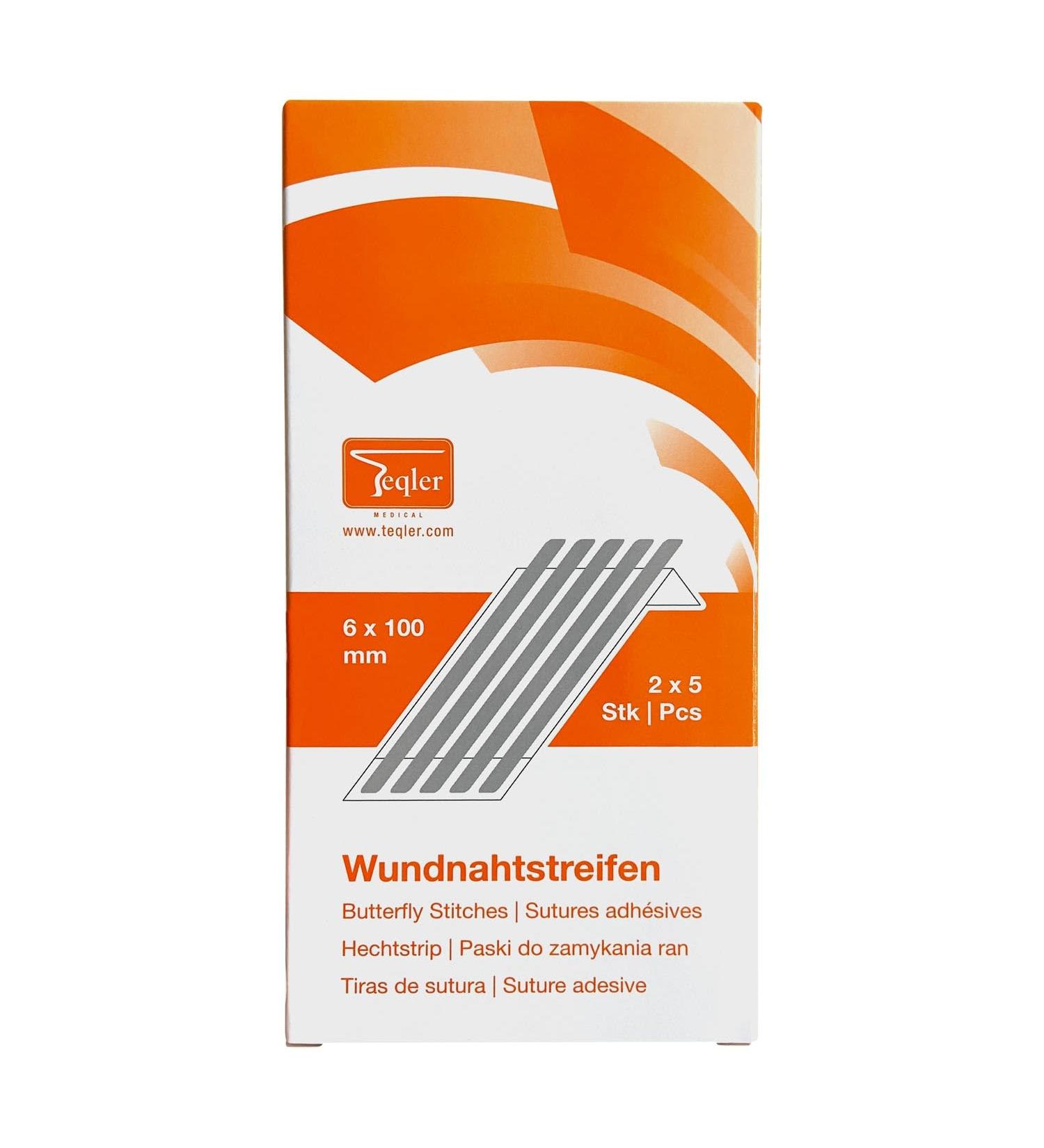 Buy Teqler Wound Seam Strip 6 x 100 mm | High-Quality Medical Supplies | Fast International Shipping - Buy Online on GoSupps.com