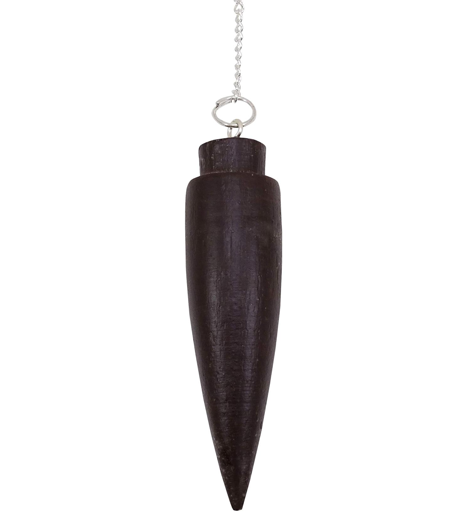 Harmonize Wooden Pendulum - Balancing Dowsing Egyptian Health Reiki Pendant in Red Gift Bag - Energized Brown Wood - Buy Online on GoSupps.com