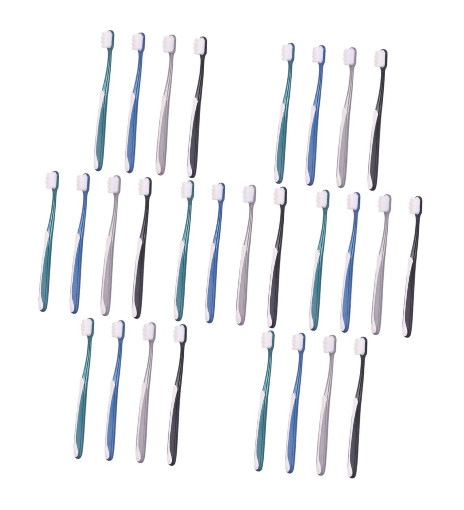 Buy Healvian 28 STK Ultra Soft Toothbrushes for Adults - Sensitive Gentle Care for Pregnant Women - 7 Colors Available - Buy Online on GoSupps.com