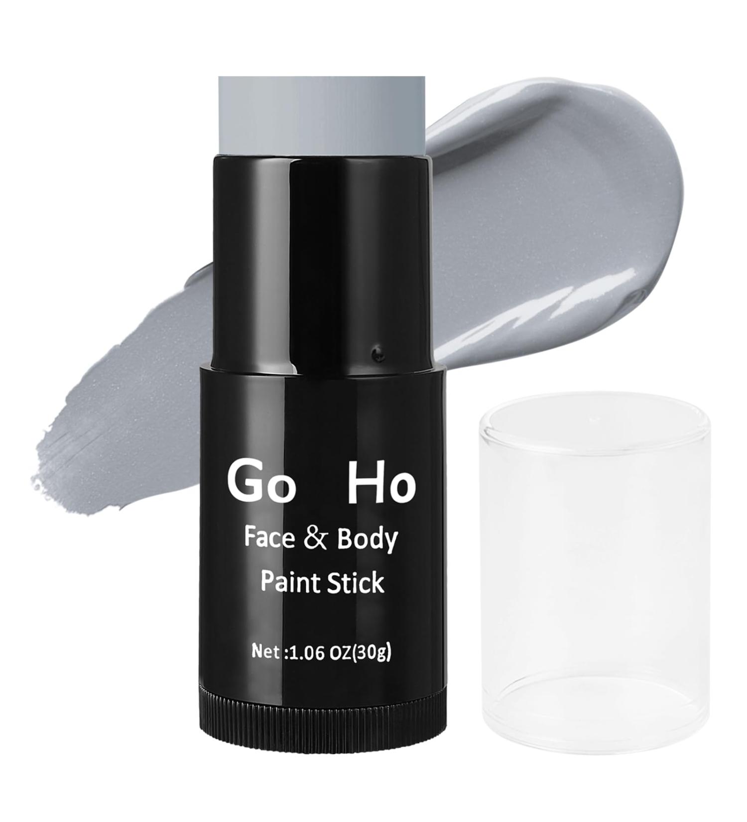 Mysense Cream-Blendable Light Gray Face Body Paint Stick (1.06 Oz) Gray Makeup Stick for Adults Children Halloween Cosplay SFX Makeup Waterproof Gray Eye Black Stick Light Gray - Buy Online on GoSupps.com