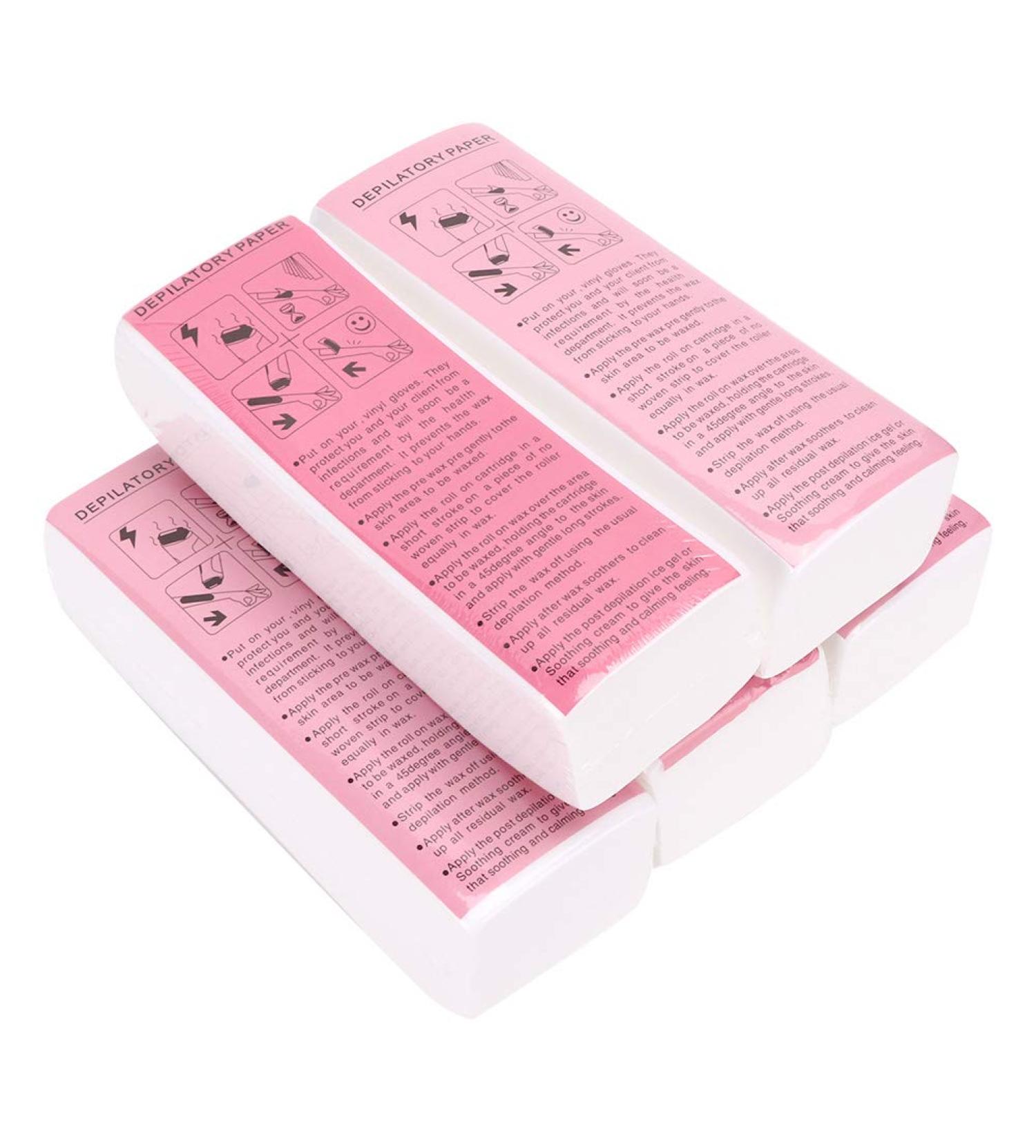 500 Disposable Hair Removal Wax Strips Professional Fleece Paper for Smooth Skin | Ideal for Beauty Salons - International Shipping - Buy Online on GoSupps.com