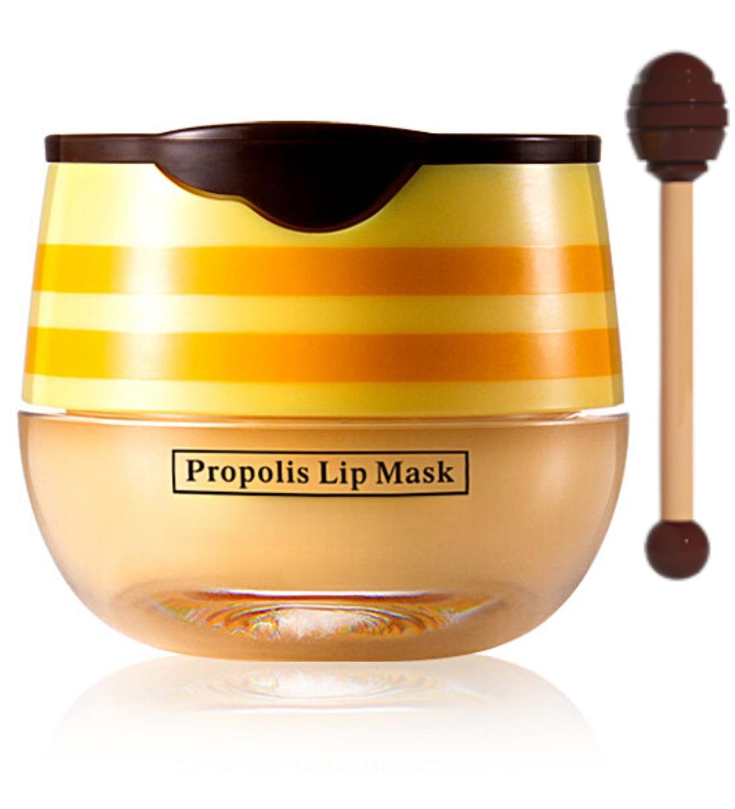 Tongyend Lip Sleeping Mask Honey Lip Mask Overnight Lip Balm Lip Plumper Care Day Night Repair For Dry Chapped Peeling Cracked Lips Lip Balm Locks in Moisture Lip Care - Buy Online on GoSupps.com