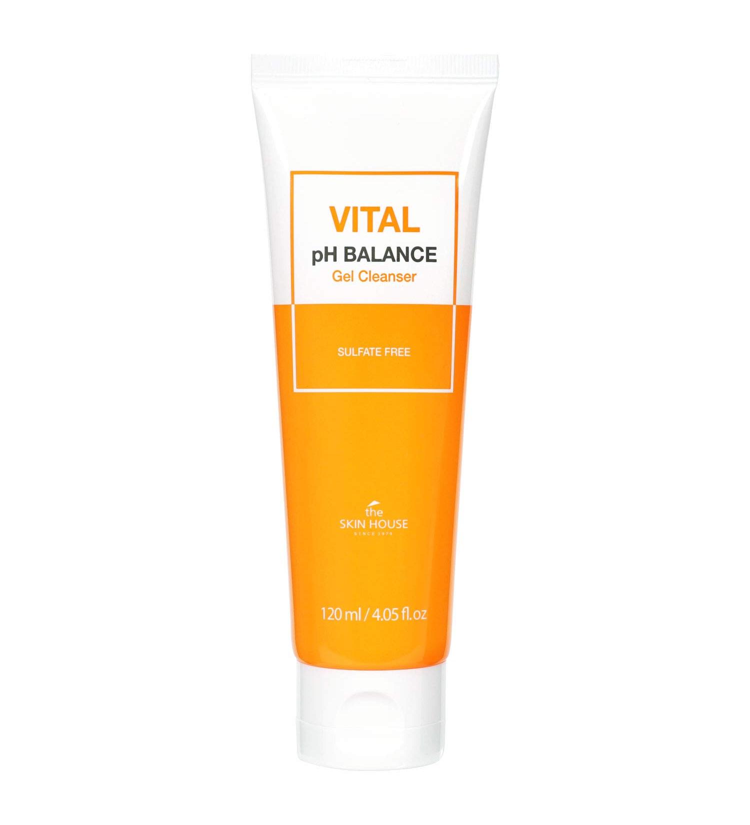 The Skin House VITAL pH BALANCE GEL CLEANSER | Niacinamide Facial Cleanser | Clean Beauty Sulfate & Paraben Free | 120ml - Shop Internationally - Buy Online on GoSupps.com
