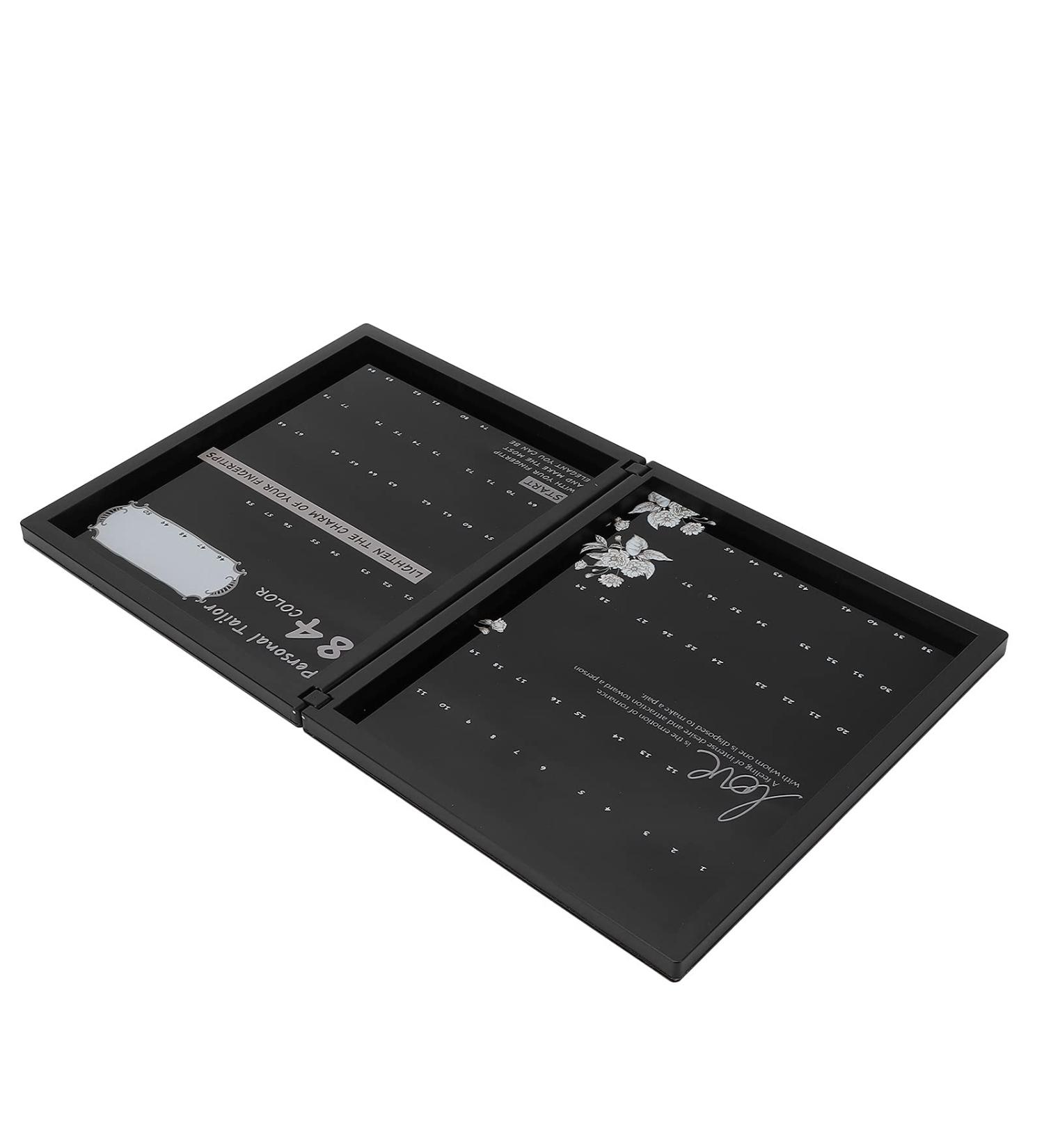 84-Color Nail Tip Display Book | Portable Nail Color Card for Nail Art Studios | Perfect Nail Supply Material - Buy Online on GoSupps.com