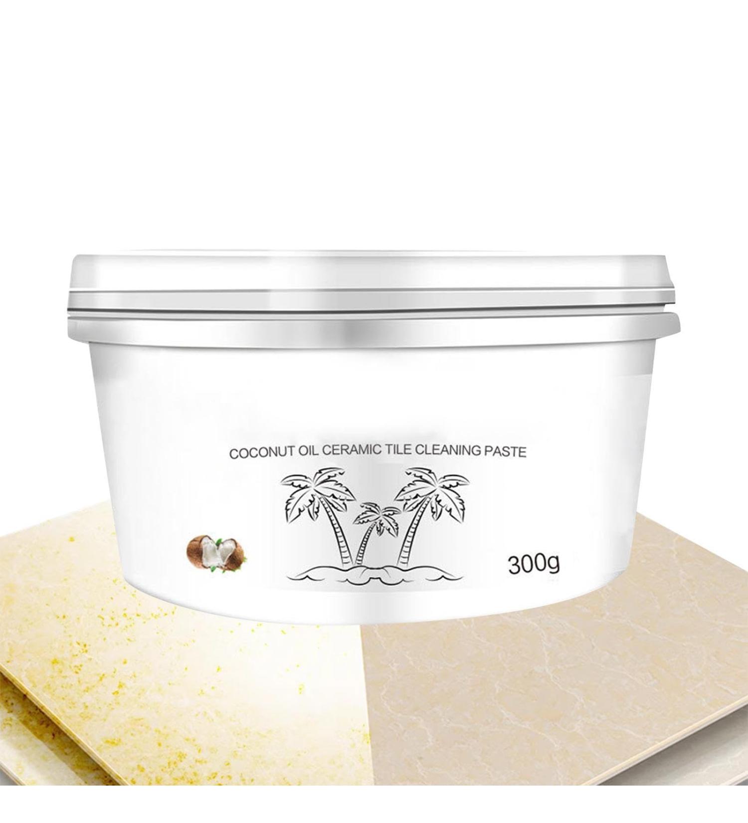Tile Cleaning Paste Multifunctional Oil Refreshing Cleaner for Water Stains Removal Floor Shine Restoration Household Polishing Supplies for Kitchen Bathroom Shower Suanq - Buy Online on GoSupps.com