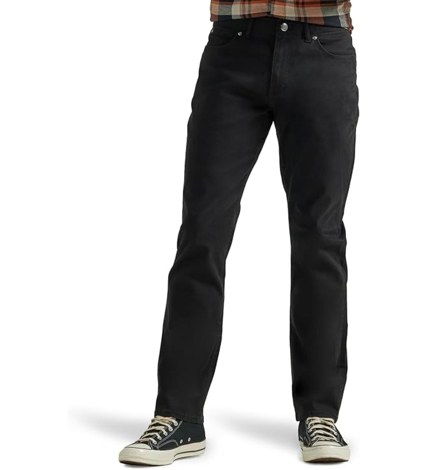 Lee Men's Extreme Motion Athletic Taper Jean - Black - 34W x 30L - Buy Online on GoSupps.com