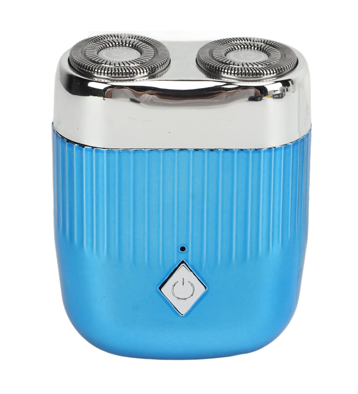 Qukaim Electric Hair Trimmer Electric Hair Clipper Double Cutter Trimmer for Men Washable Stainless Steel Blue - Buy Online on GoSupps.com