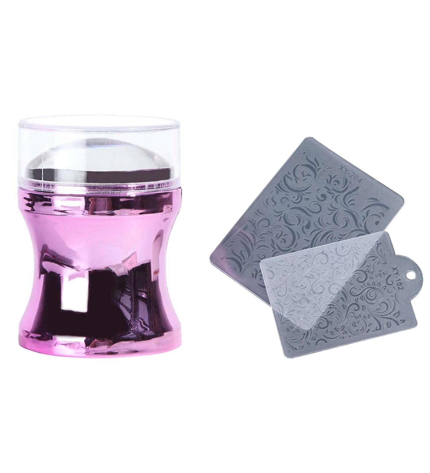 A Set Nail Art Stamper Fast Jelly Stamper Accurate Nail Tip Stamp for Nail Art Design - Buy Online on GoSupps.com