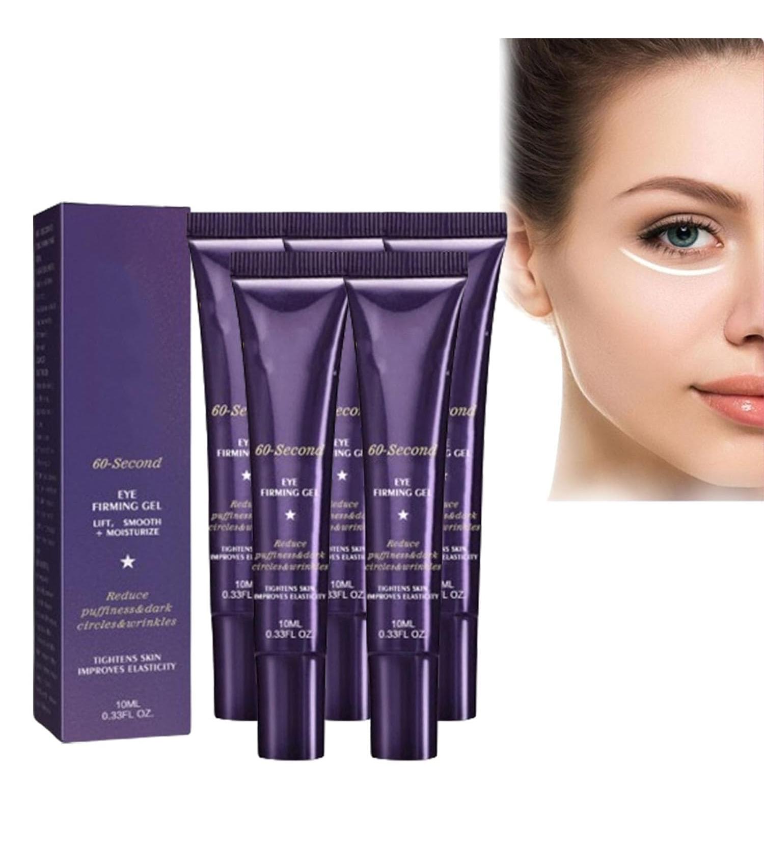 60-Second Eye Effects Age-Defying Tinted Firming Gel 60 Second Eye Firming Gel Anti-Wrinkle Eye Cream Reduce Eye Skin Problems (5 pcs) - Buy Online on GoSupps.com