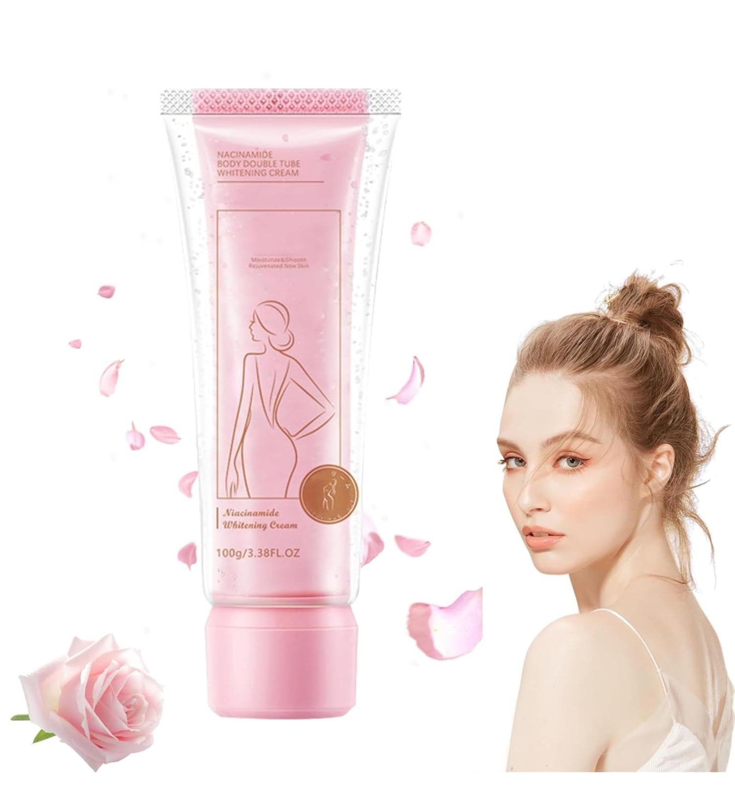 QPASRLAL Whitening Lotion Double Tube Whitening Cream Face Toning Cream Moisturizing Cream to Improve Dull Skin Tone on Body/Face - Buy Online on GoSupps.com