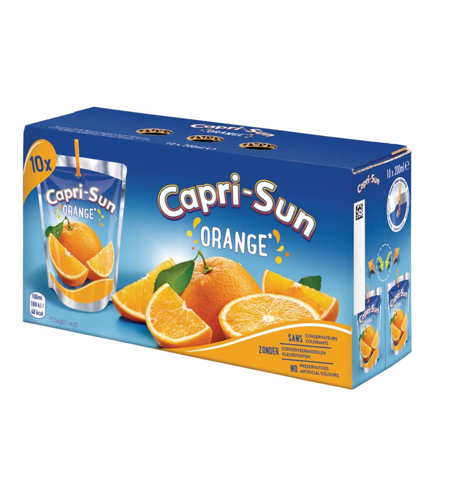 Capri-Sun Orange 10 x 200ml - Buy Online on GoSupps.com