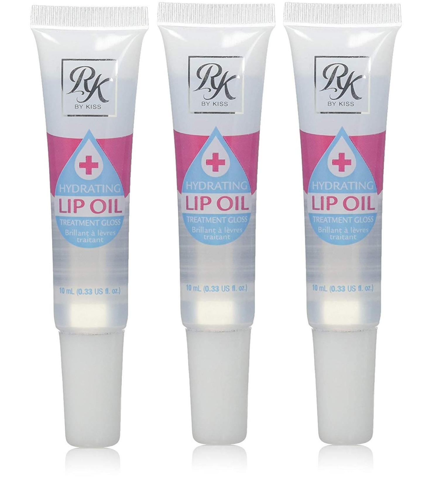 Ruby Kisses Hydrating Lip Oil Clear (3 PACK) 0.33 Fl Oz - Moisturizing Lip Treatment Set - Buy Online on GoSupps.com