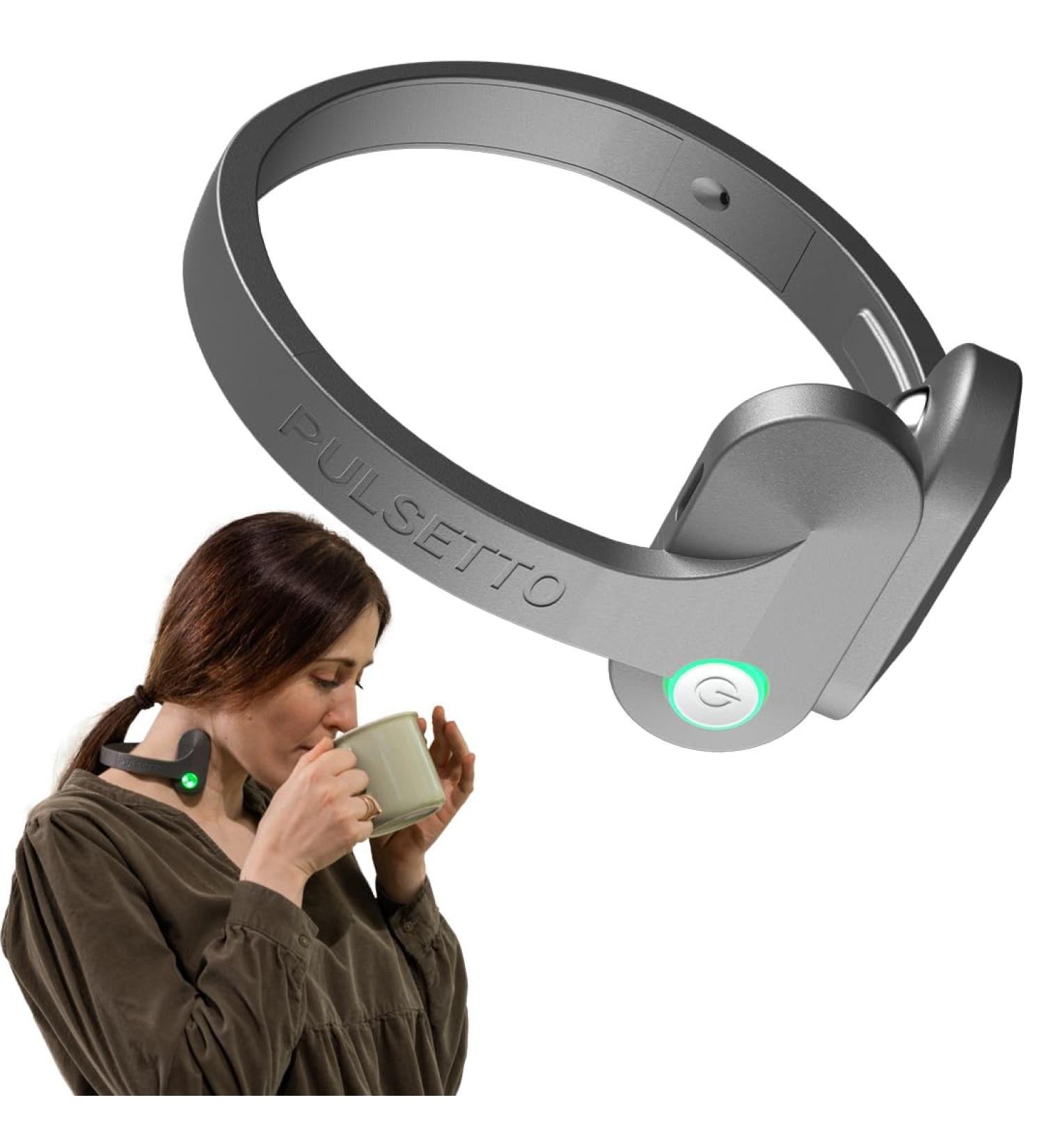 Personalized Relaxation Device | Natural Vagus Nerve Stimulator for Healing & Stress Management | Patented Neuro Wearable for Wellness - Buy Online on GoSupps.com