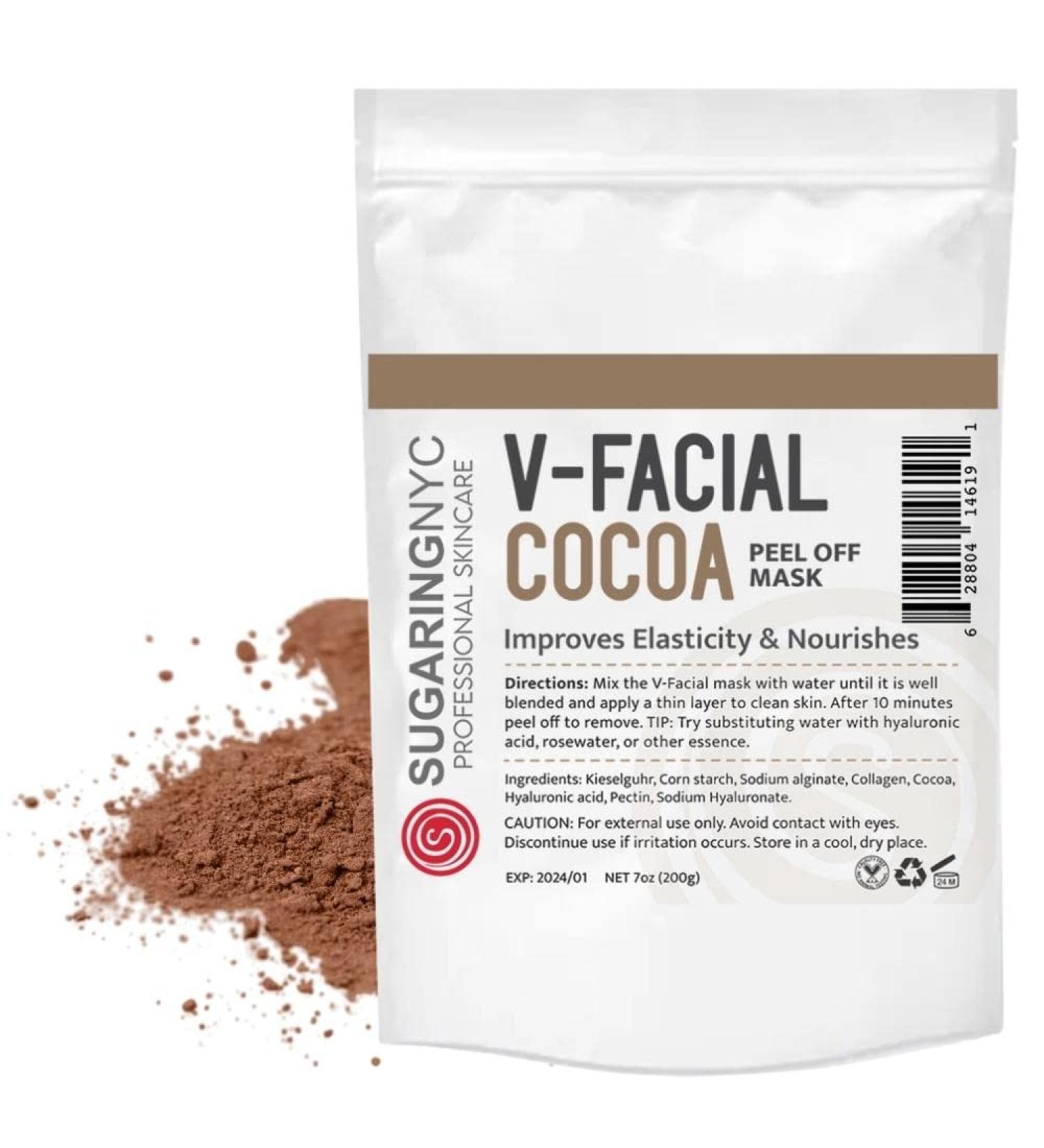Sugaring NYC Vajacial Mask Cocoa with Cocoa Elements V-Facial 7oz 200g