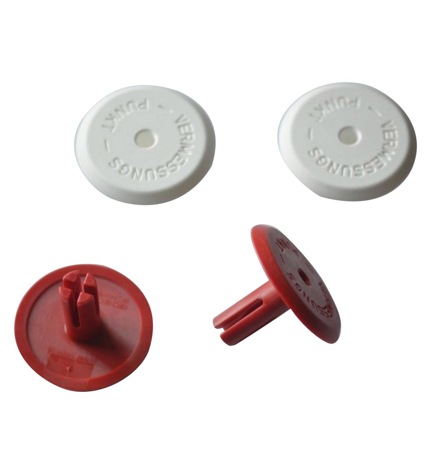 geo-versand set of 4 survey points white 2 x red one size multi-coloured