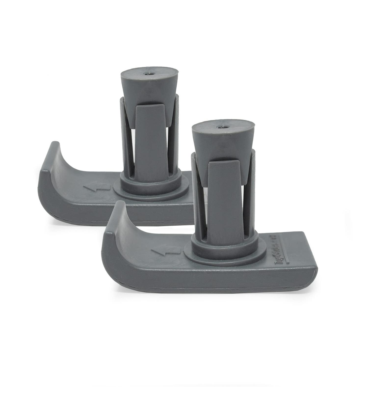 Flexfit Universal Ski Glides - 1 Pair (Gray) | Protect Your Skis with Durable Glides - Buy Online on GoSupps.com