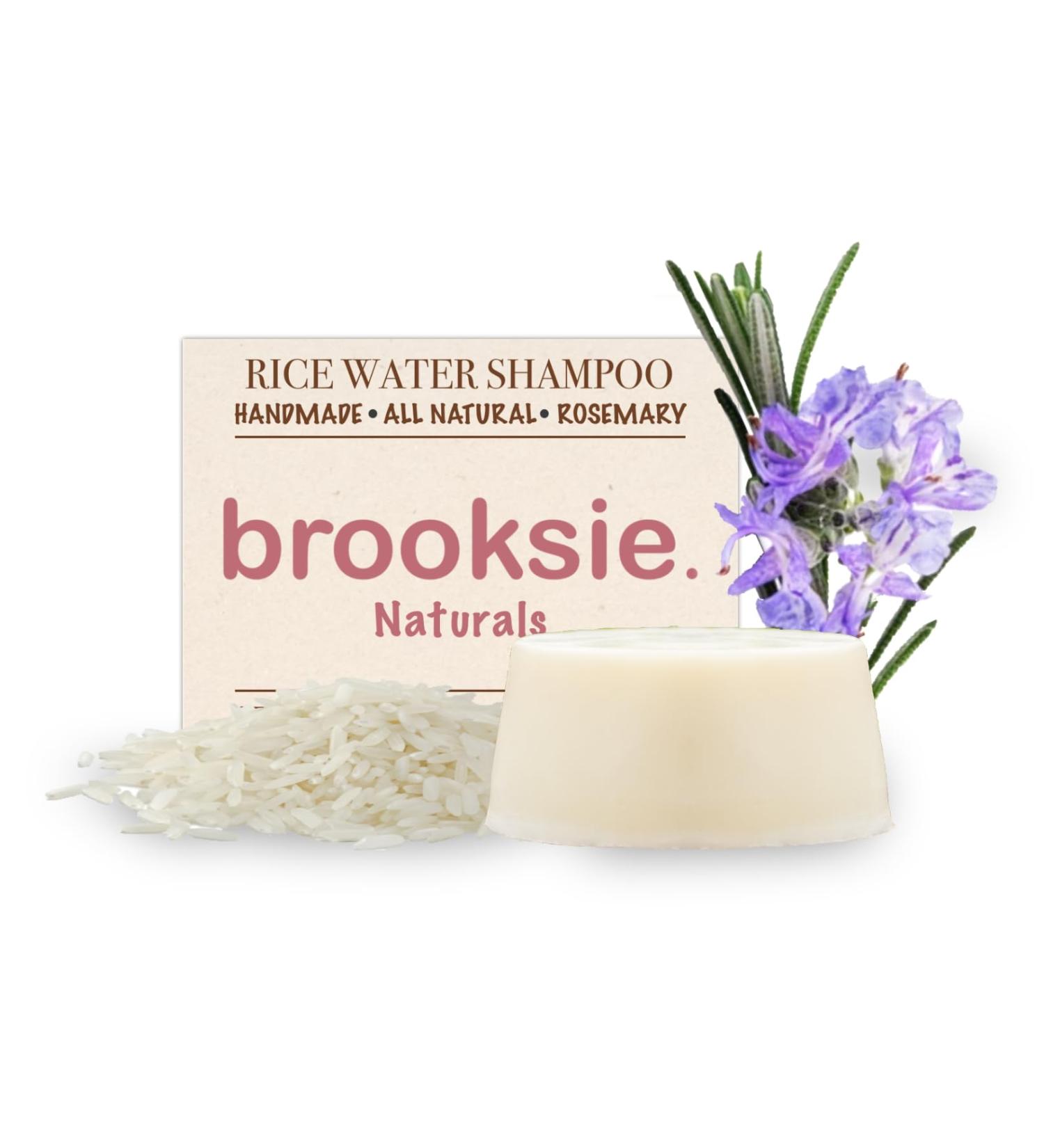 Rice Water Shampoo Bar - Strengthens Repairs & Promotes Hair Growth | Handmade in the USA with Rice Water & Rosemary - Buy Online on GoSupps.com