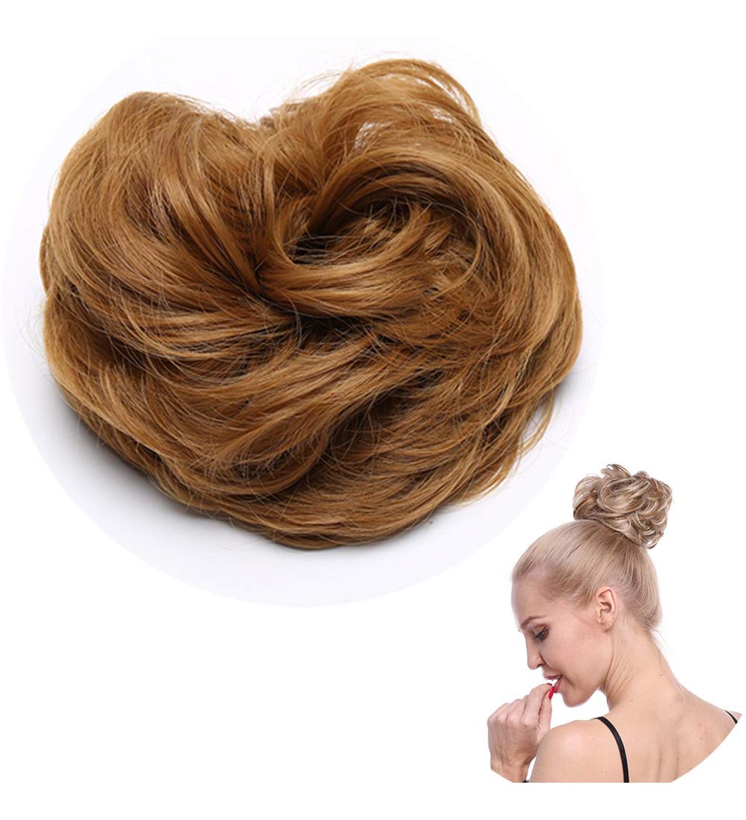 SEGO Hairpiece Bun Hair Tie | Voluminous Hair Knot Extensions | Coffee Brown #27 - Buy Now! - Buy Online on GoSupps.com