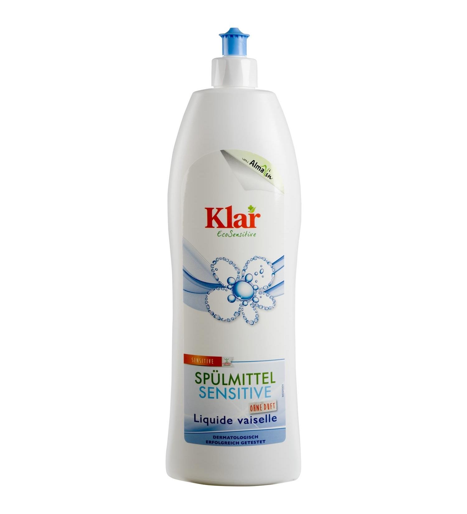 AlmaWin Klar sensitive dishwashing liquid 1000 ml