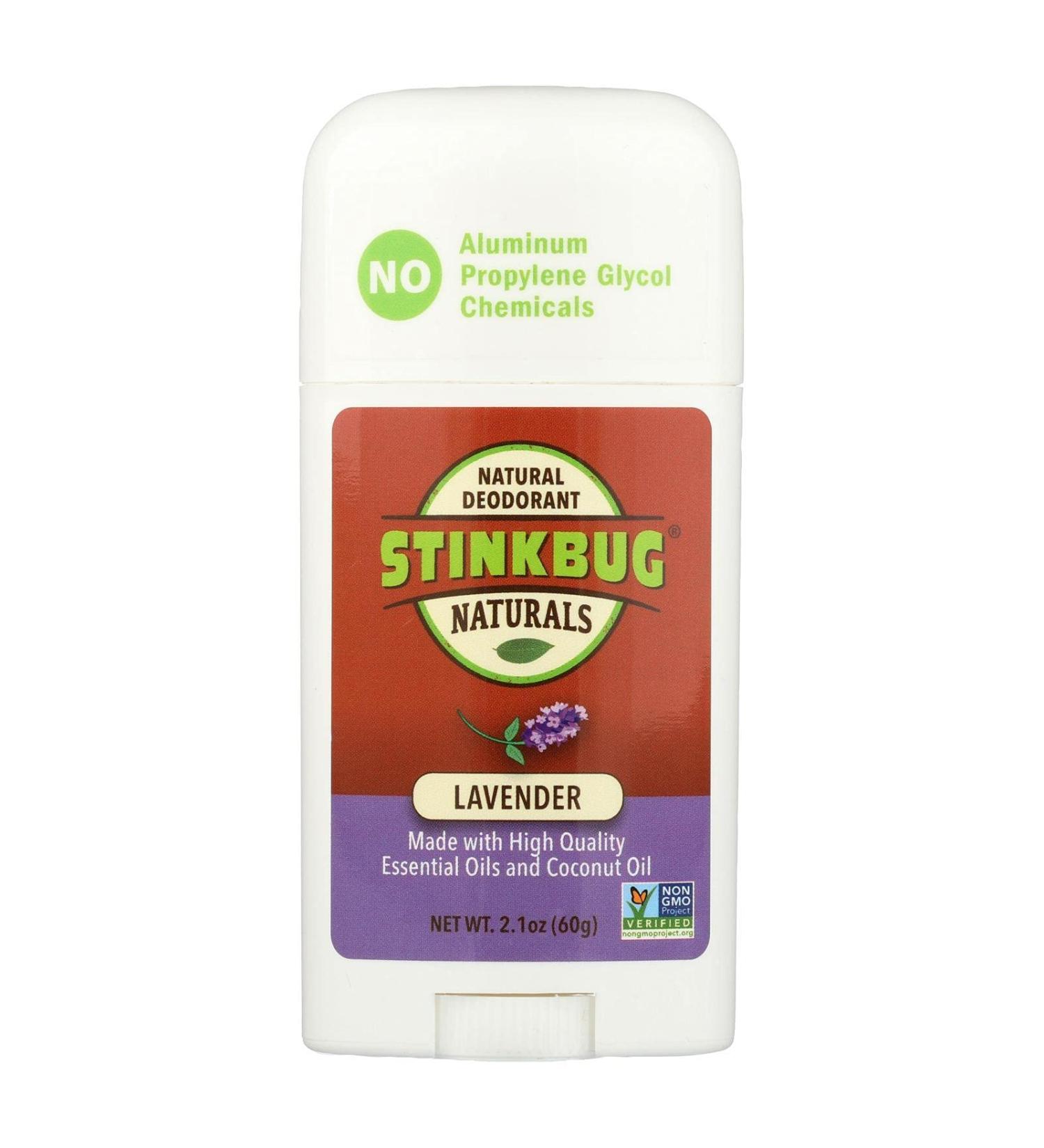 Stinkbug Naturals Lavender Deodorant Stick Lavender 2.1 Ounce (Pack of 1)