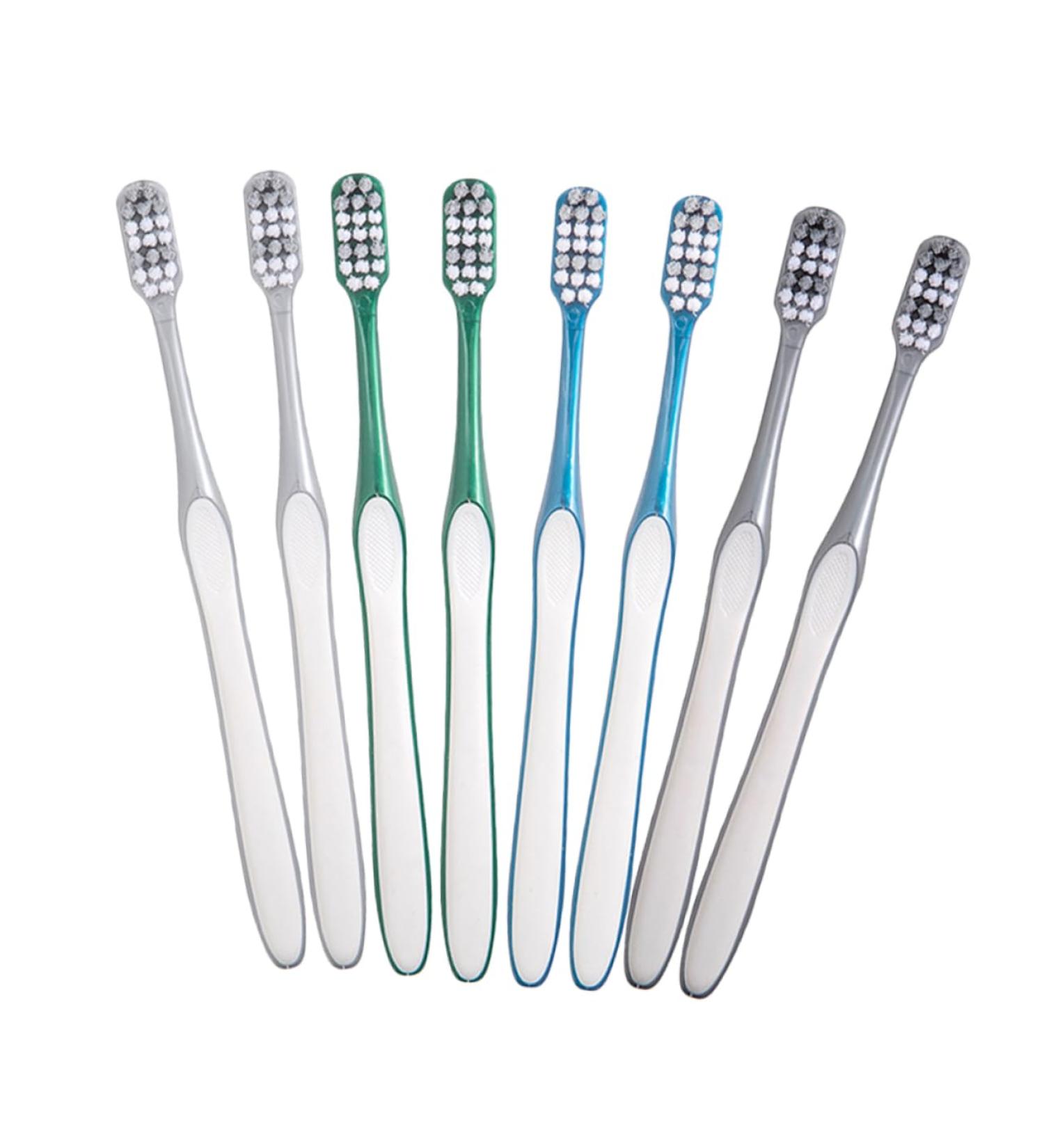 Marmerdo 8-Pack Travel Toothbrush - Reusable & Eco-Friendly Manual Toothbrushes for Spot Reduction - Buy Online on GoSupps.com
