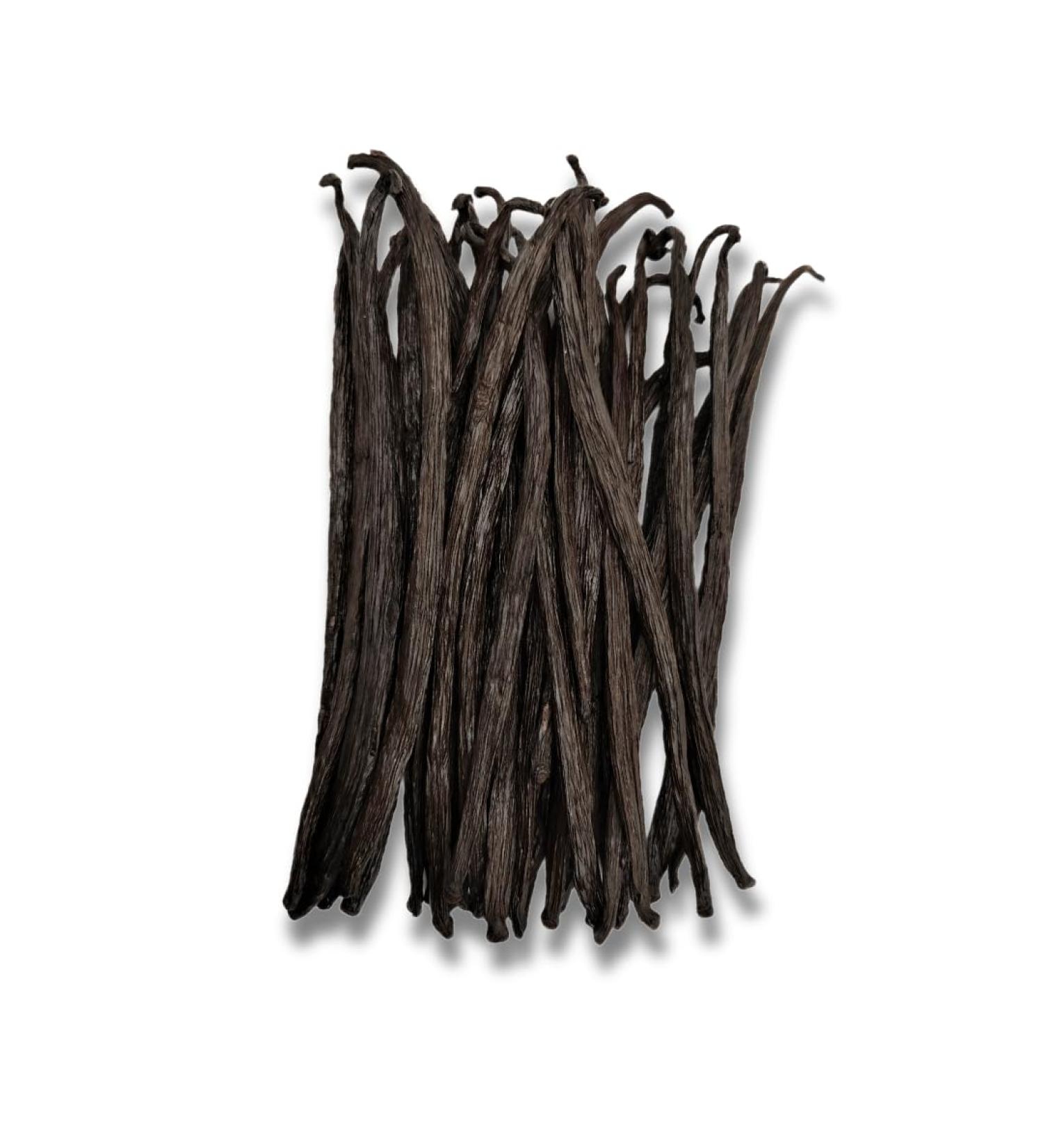Tahitian Vanilla Beans Gourmet Grade-A For Extract And Baking By Weight (1/2 Lb (Pack of 1)) - Buy Online on GoSupps.com