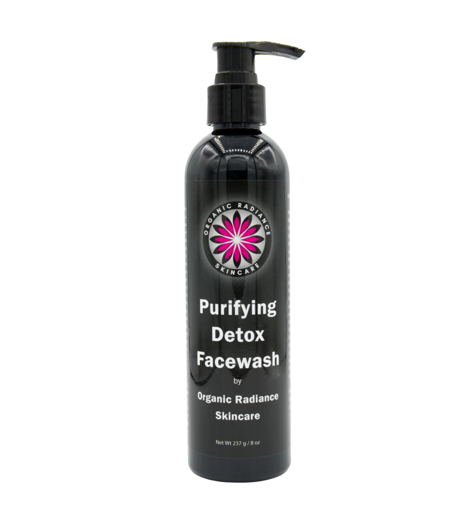 Purifying Black Facewash with Activated Charcoal | Acne-Prone Skin Cleanser | Pollution Defense & Makeup Removal | Sensitive Skin Formula | 8 oz - Buy Online on GoSupps.com