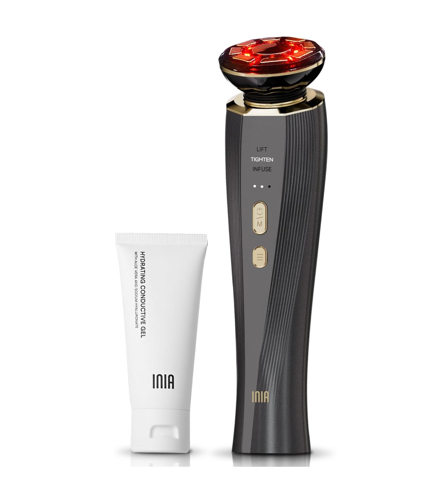INIA Light Therapy Beauty Device for Facial Skin Tightening Fights Aging Skin - Buy Online on GoSupps.com
