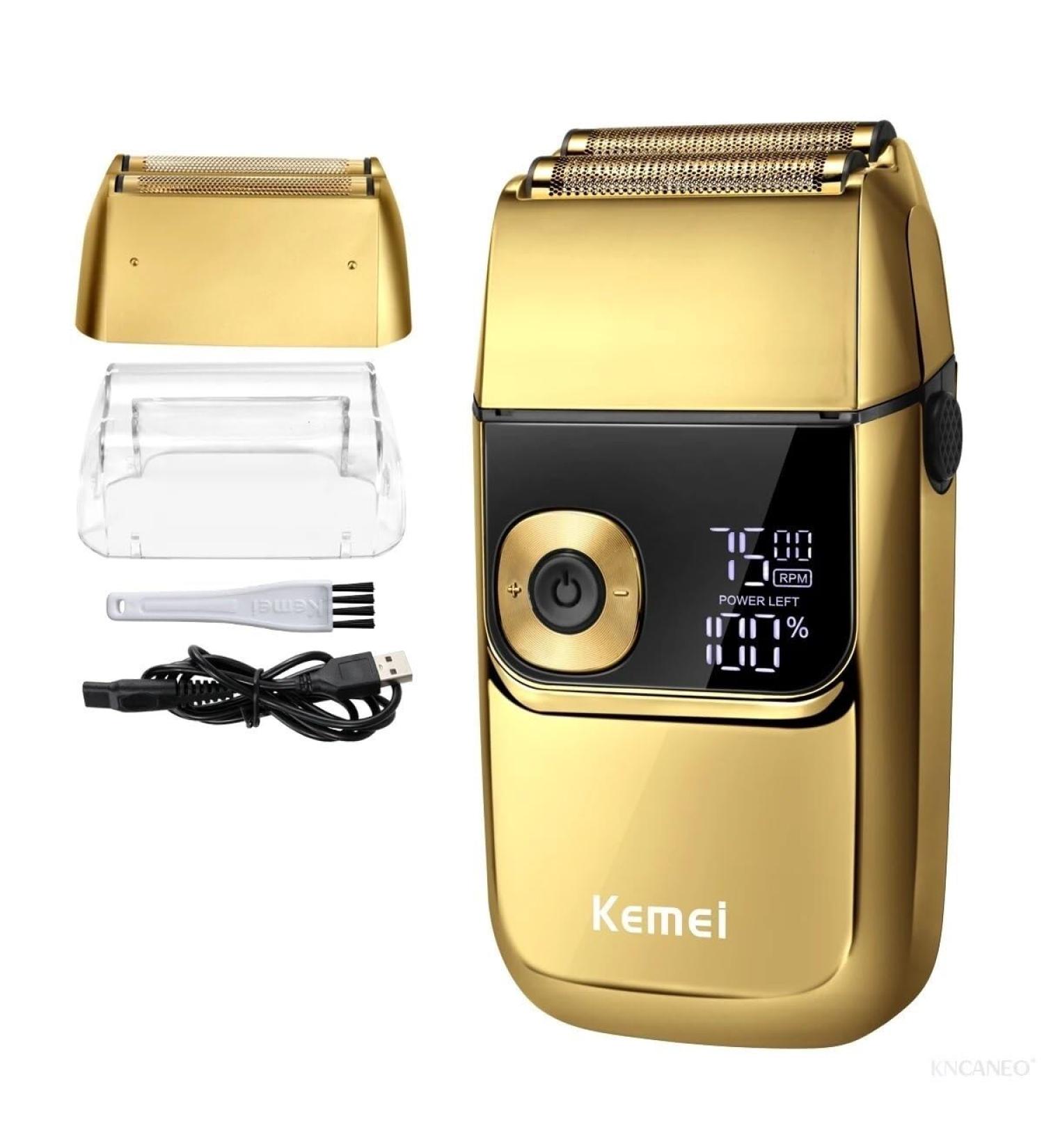 Buy Professional Electric Razors for Men | Double Foil Shaver & Cordless Hair & Beard Trimmer - International Shipping Available - Buy Online on GoSupps.com