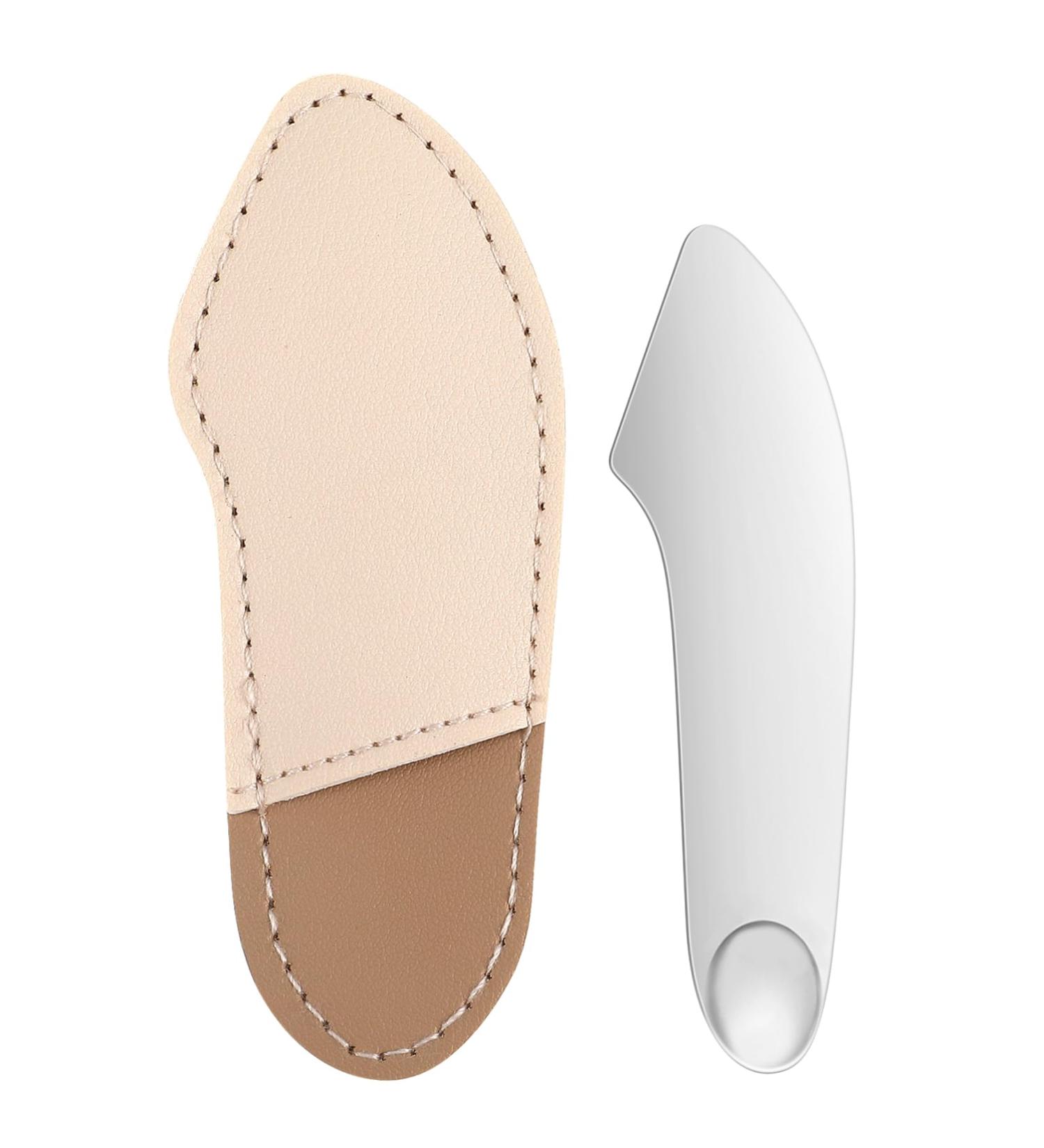 VINTORKY Makeup Mixer Cosmetic Plate Mixing Spatula Scraper Makeup Palette Korean Cosmetics Stainless Steel - Buy Online on GoSupps.com
